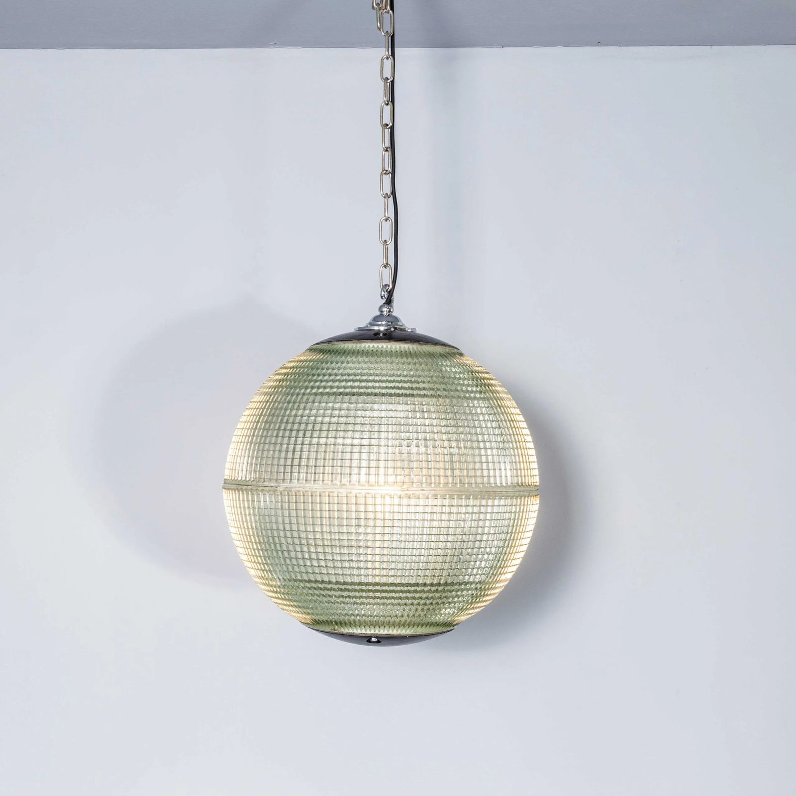 photo furniture 1960’s Original Holophane Parisian Glass Globe Lamps – Extra Large 20 Inch