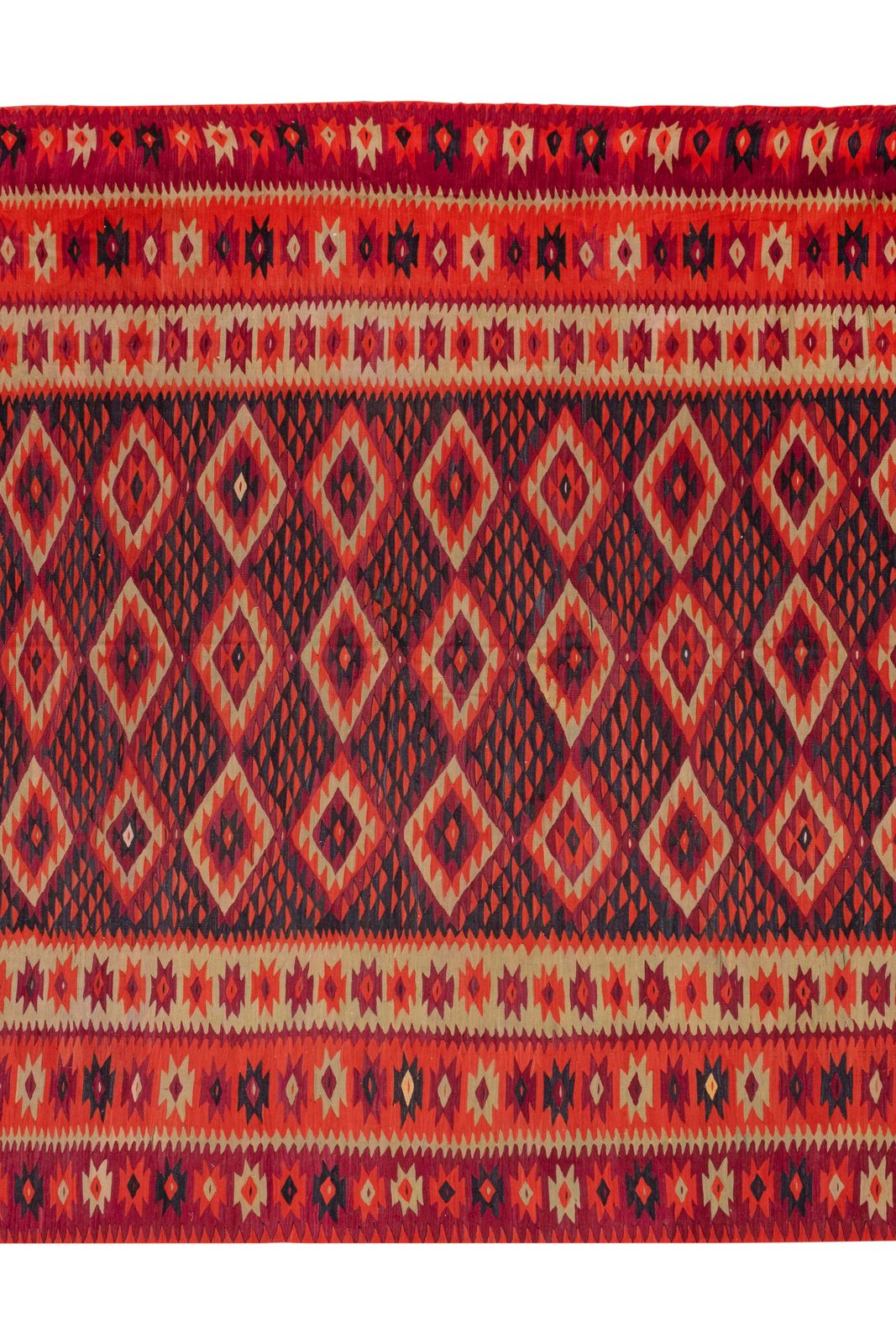 Turkish Sarköy Kilim Rug   9'9'' X 11'5'' photo vinterior