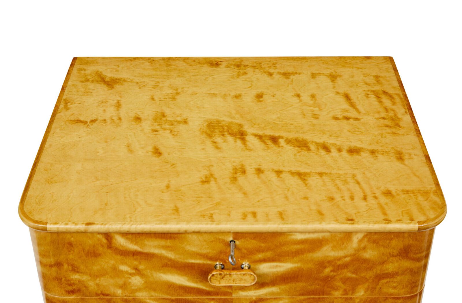 Small Mid Century Swedish Birch Chest Of Drawers By Bodafors photo vinterior