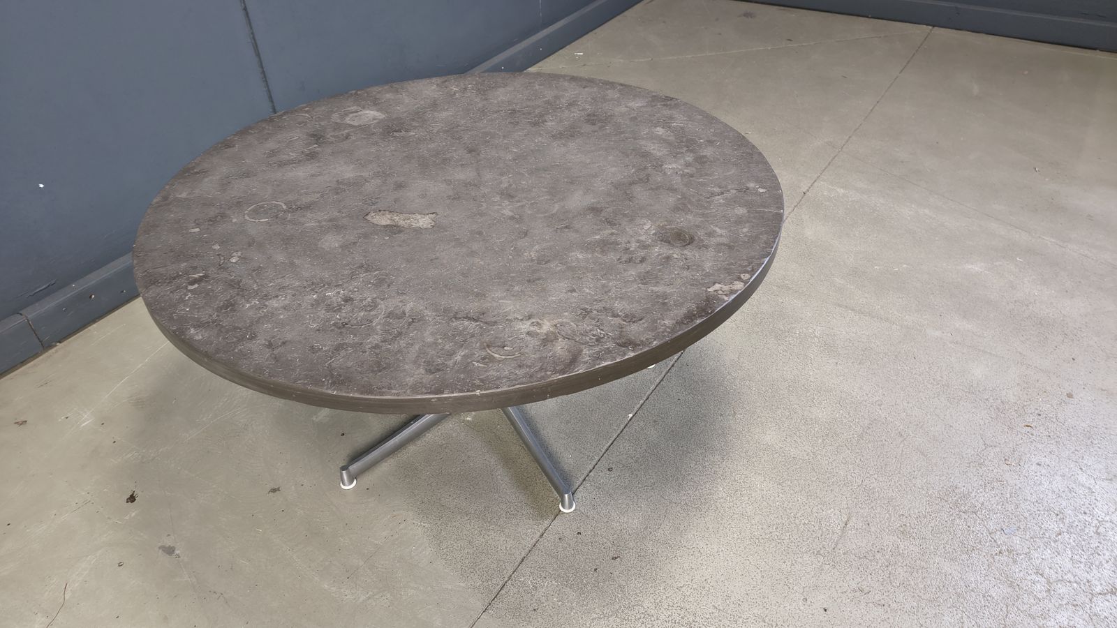 Vintage Slate Coffee Table By Walter Knoll, 1960s photo vinterior