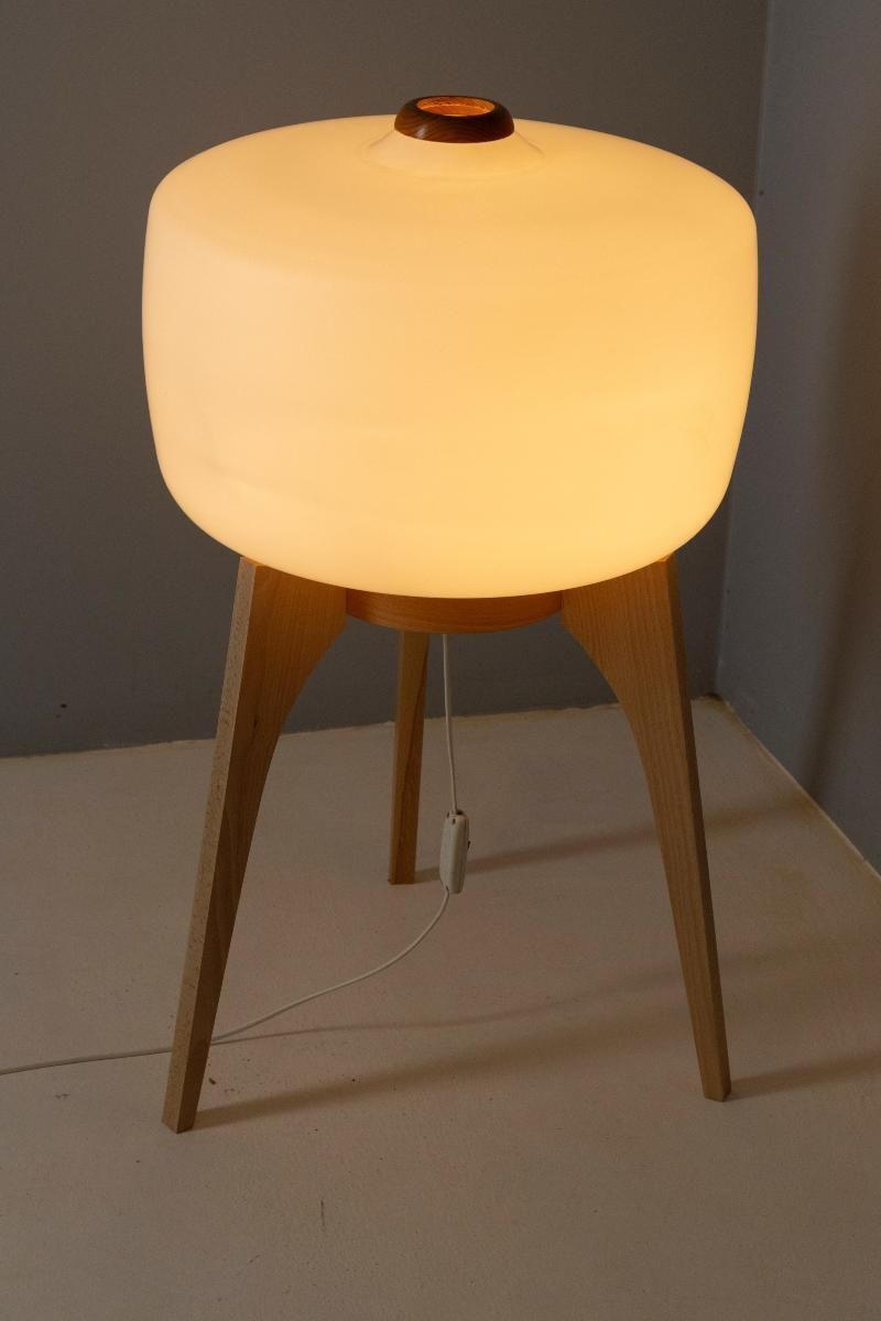 Vloerlamp, úluv, Ca. Jaren 1950–1970, Tsjecho Slowakije