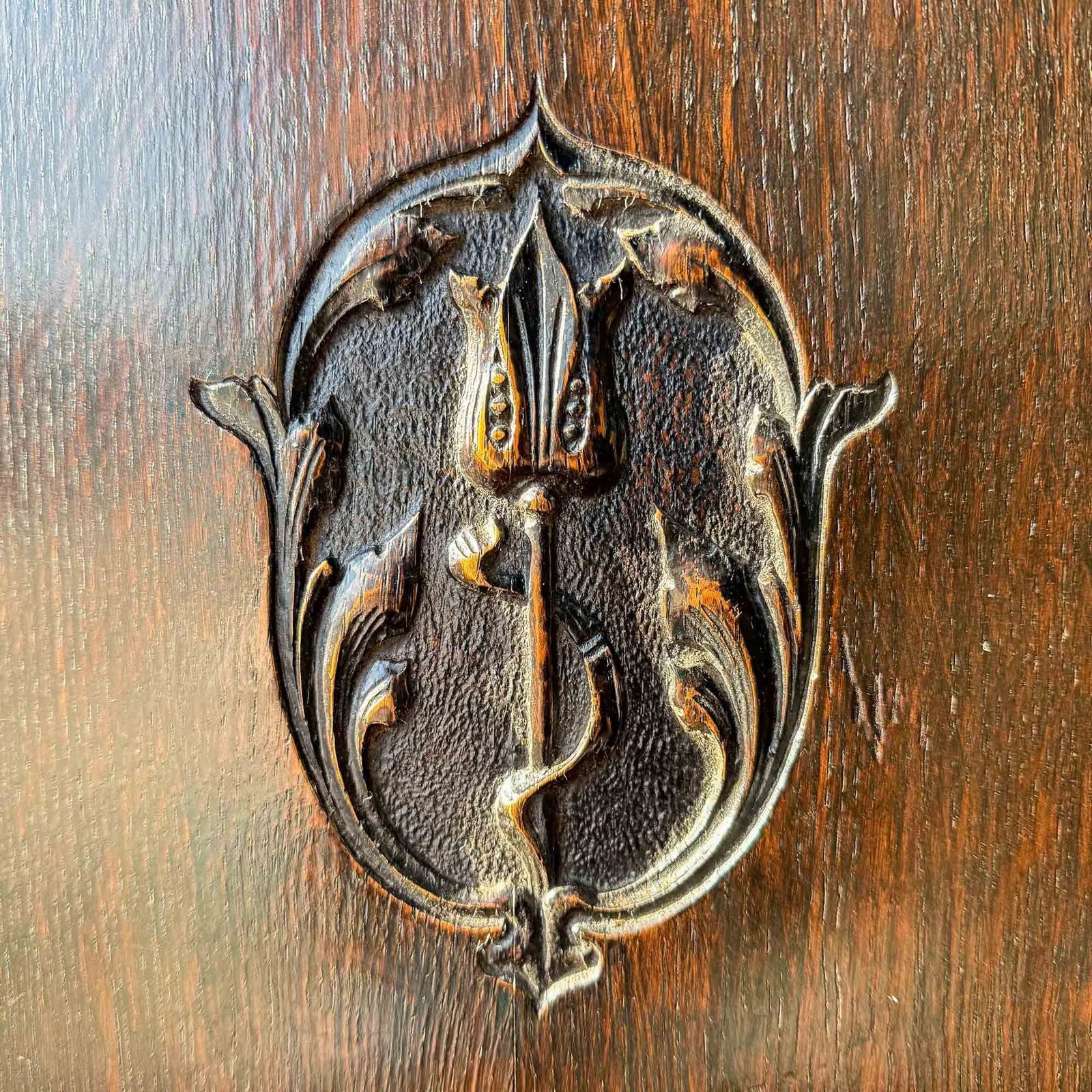 Arts And Crafts Oak Dresser, 1800s photo Furniture