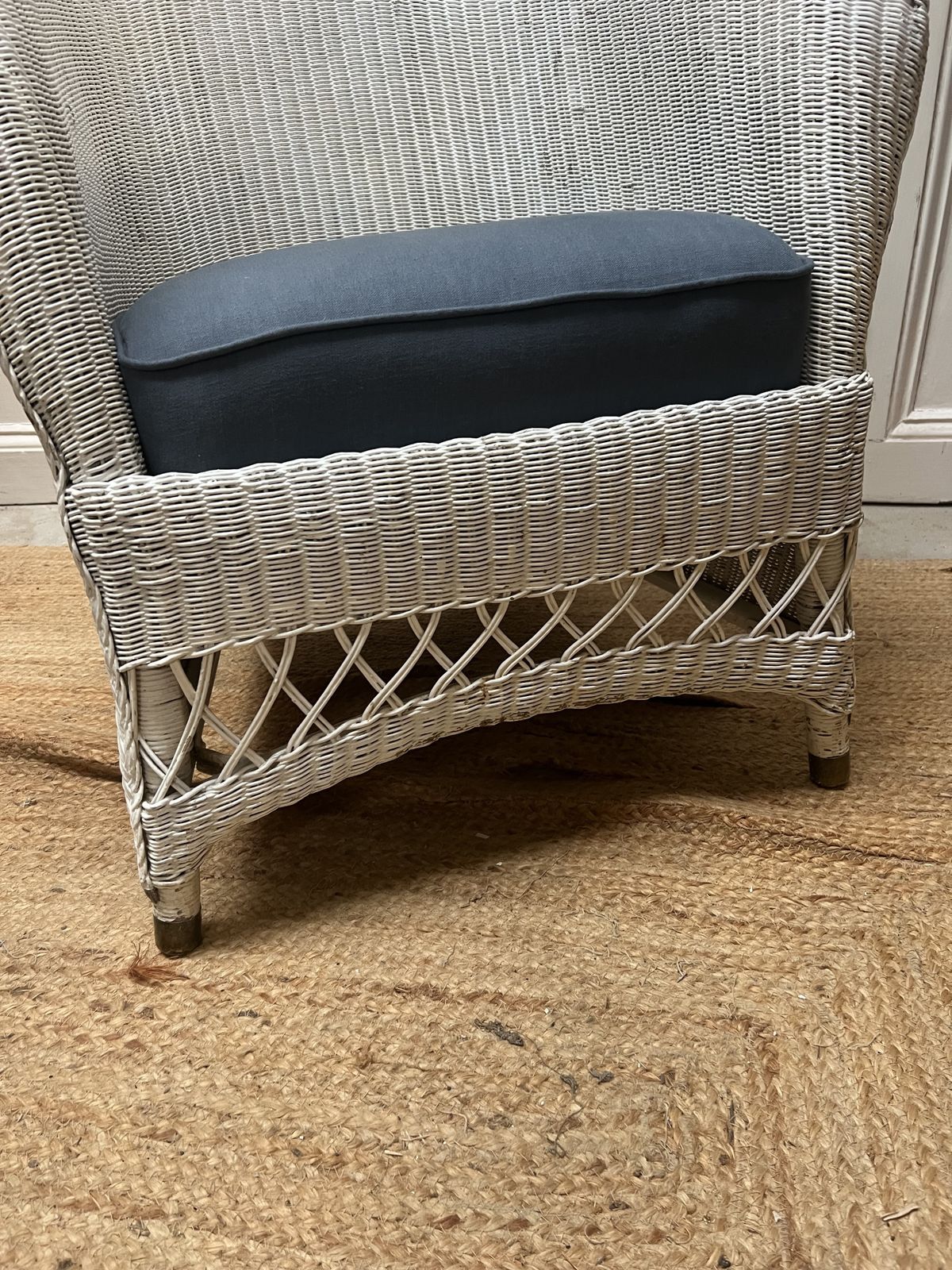Lloyd Loom Vintage Armchair Model Number 8000 photo for sale