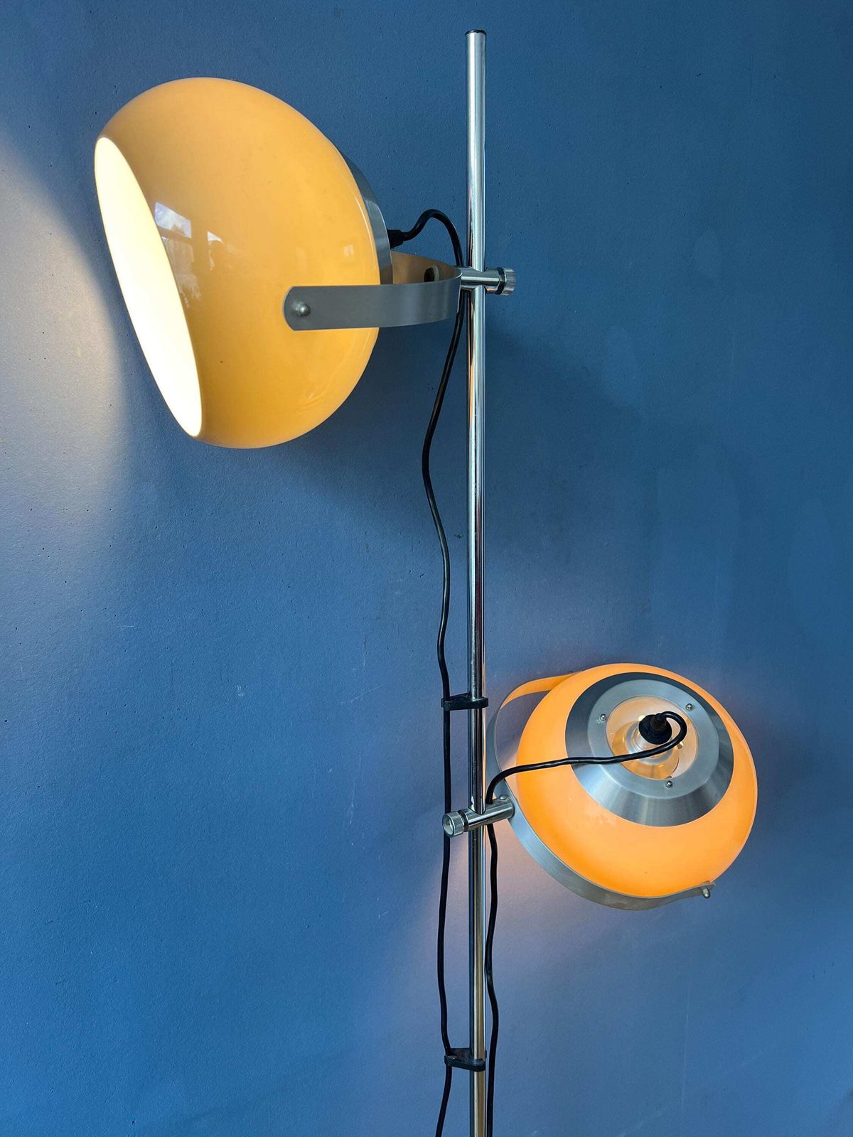 Mid Century Space Age Mushroom Floor Lamp By Hala photo for sale