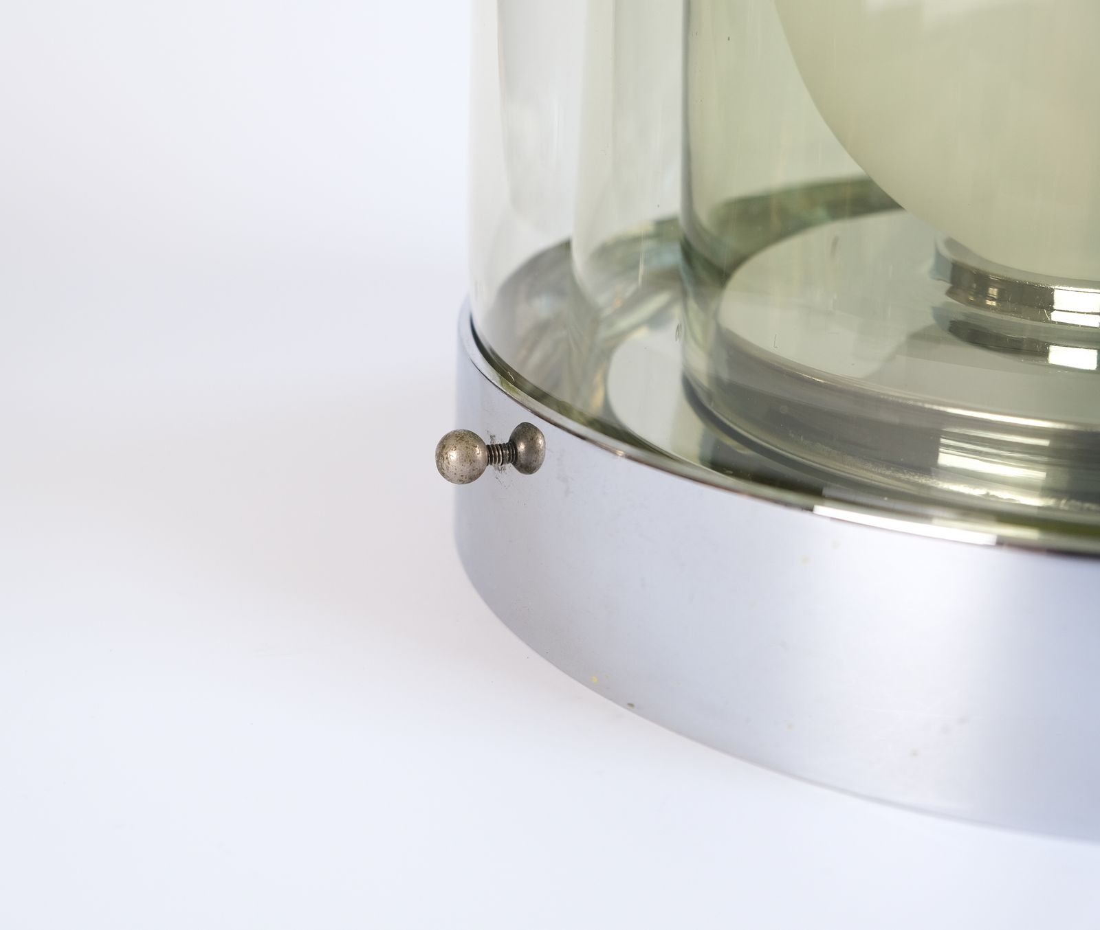 3800.0 Mid Century Sergio Asti "Paracarro" Table Lamp For Bilumen, Italy 1972 photo