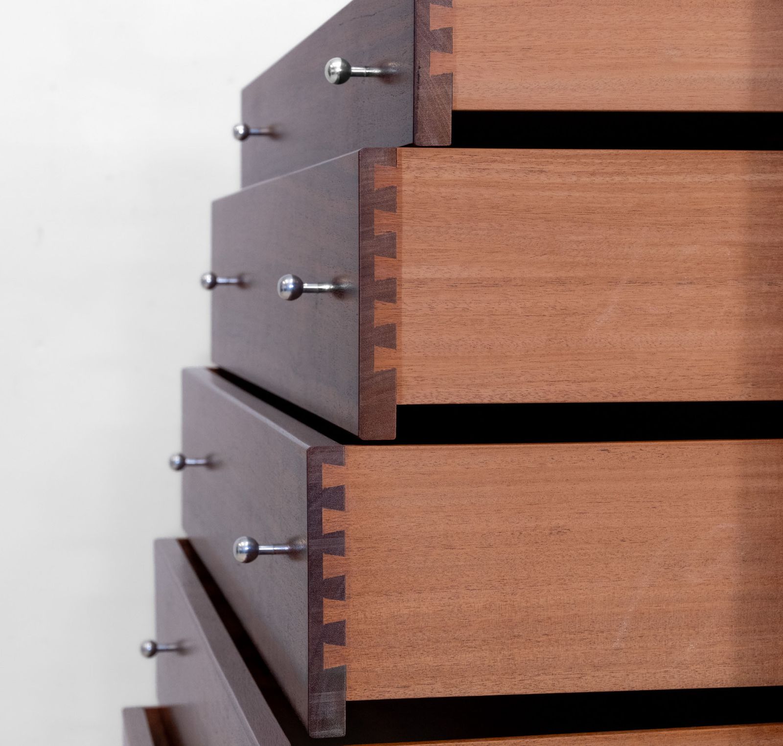 1600.0 Sleek Gordon Russell Chest Of Drawers In Indian Laurel Mid Century Circa 1960 photo