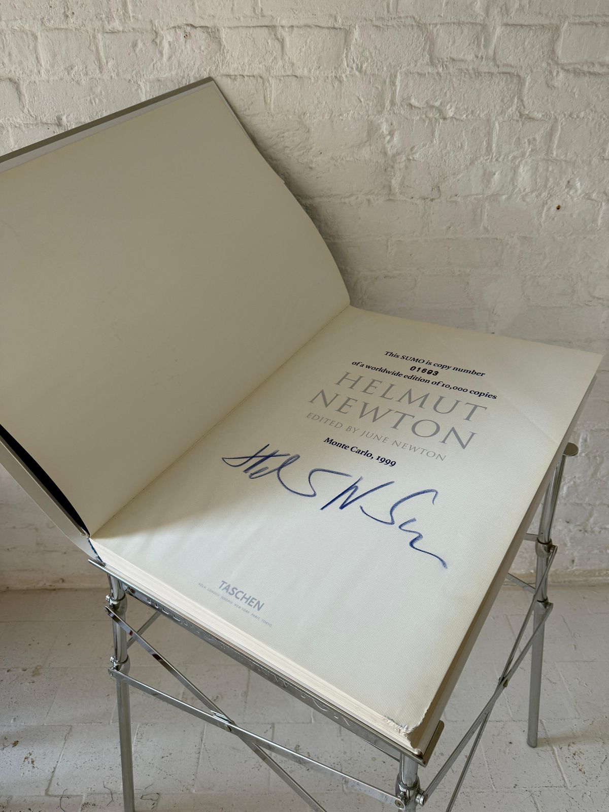 Helmut Newton Sumo Starck Stand Taschen Make Offer photo vinterior