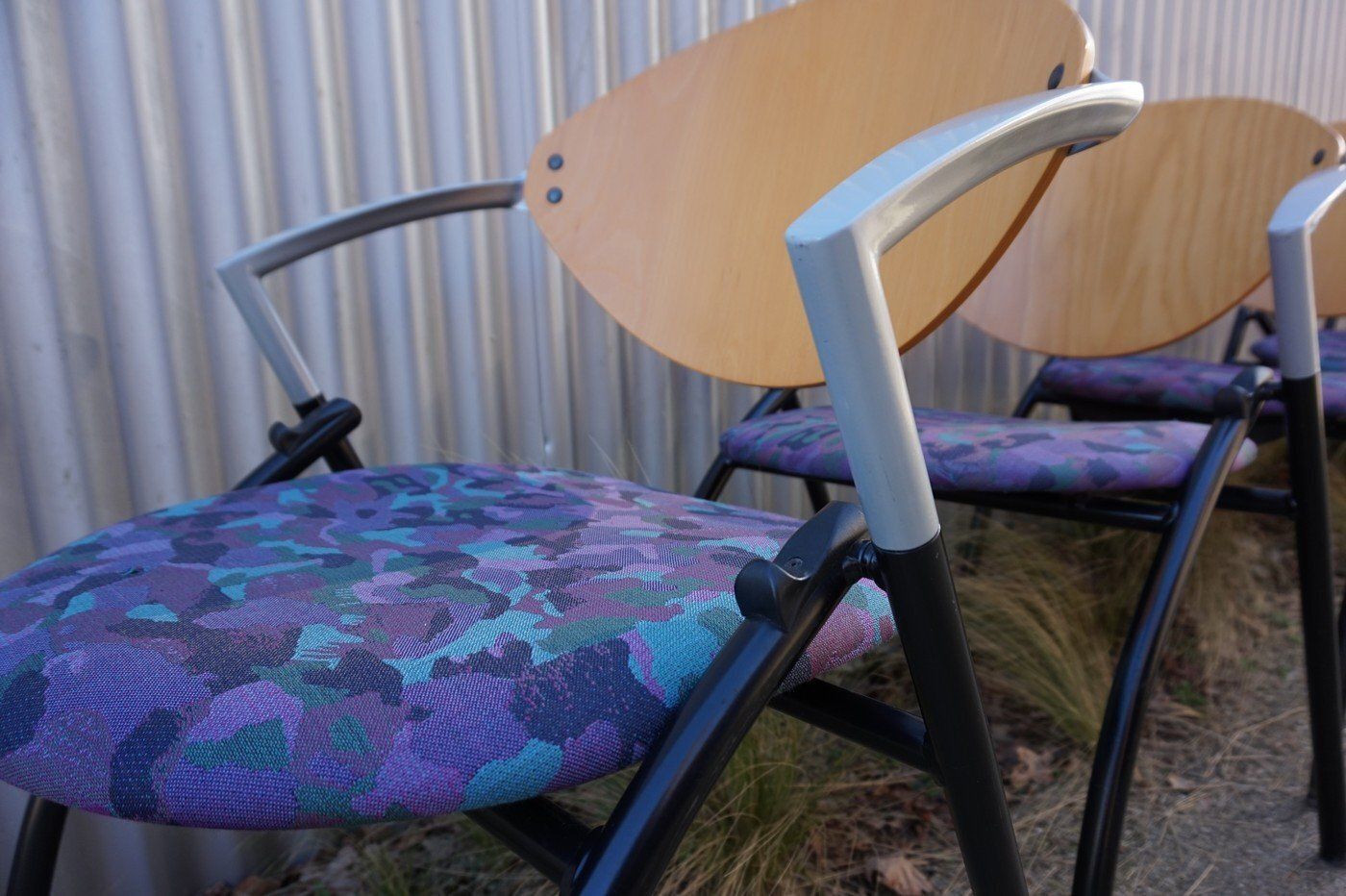Dutch Vepa Alpine Stackable Armchairs, 1980s, Set Of 6 photo buy