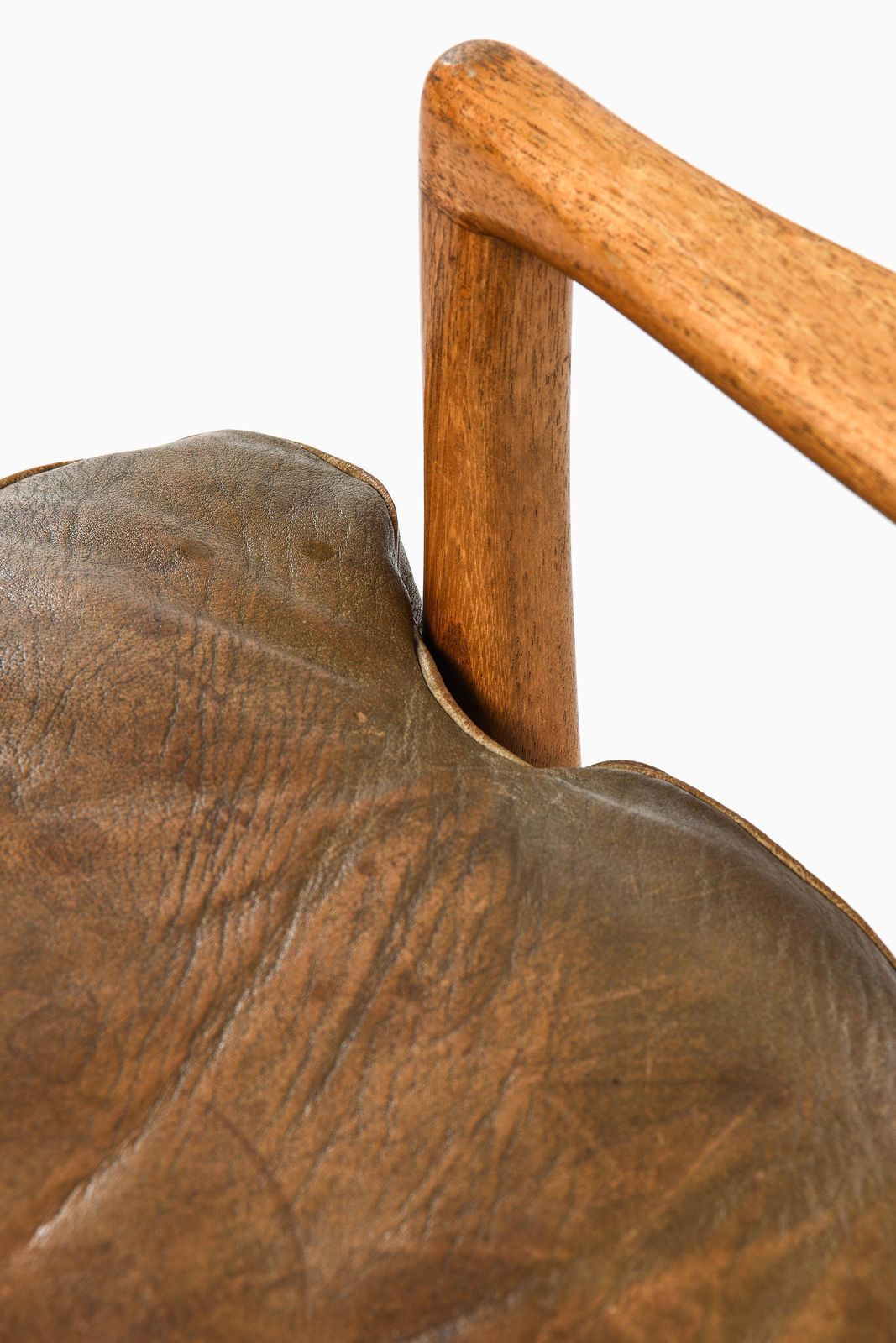 Set Of 2 Easy Chairs In Leather And Walnut By Arne Norell, 1960s photo Furniture