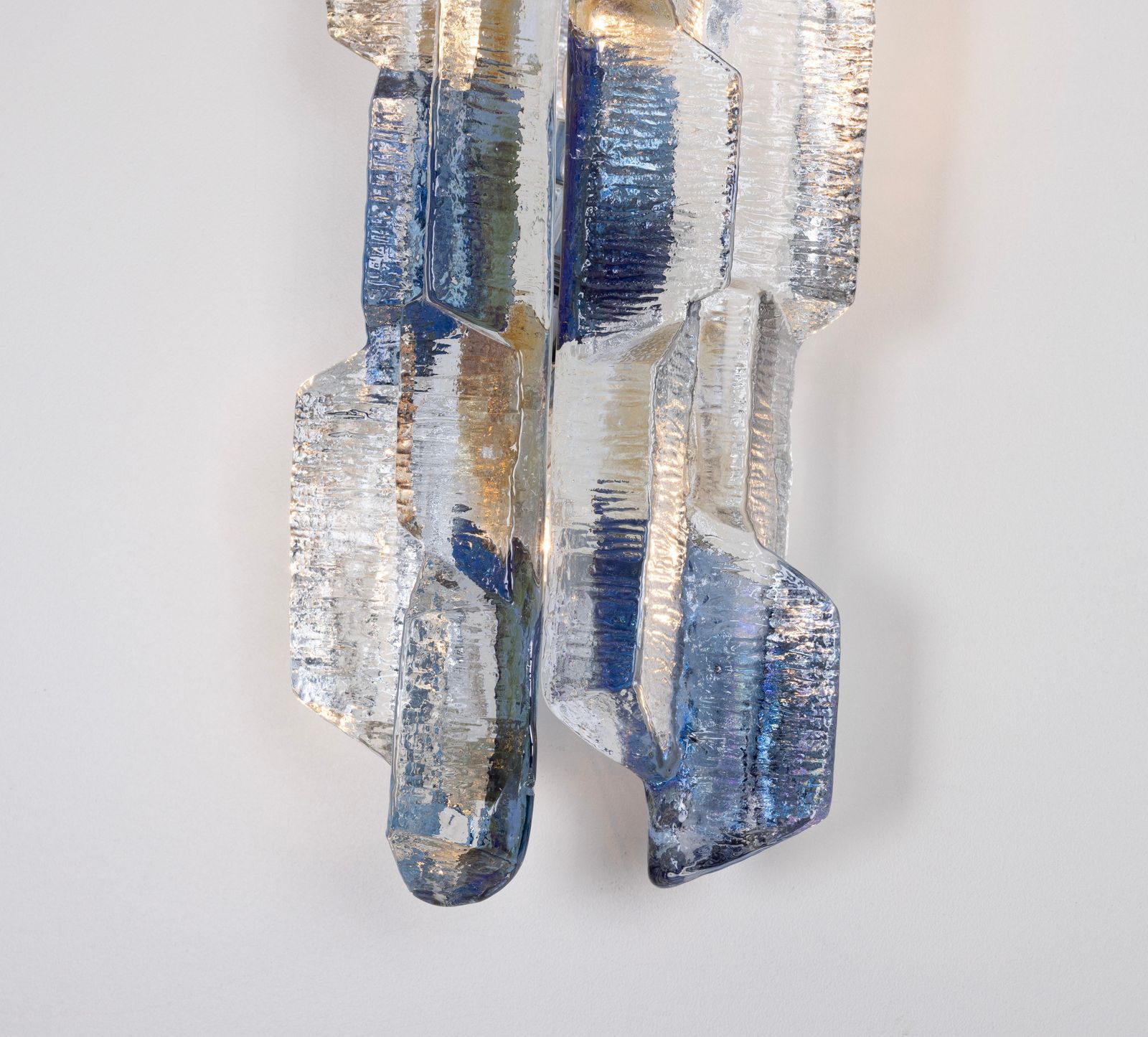 1 Of 2 Pairs Of Stunning Large Kalmar Sconces Wall Lights, Austria, 1970s photo vinterior