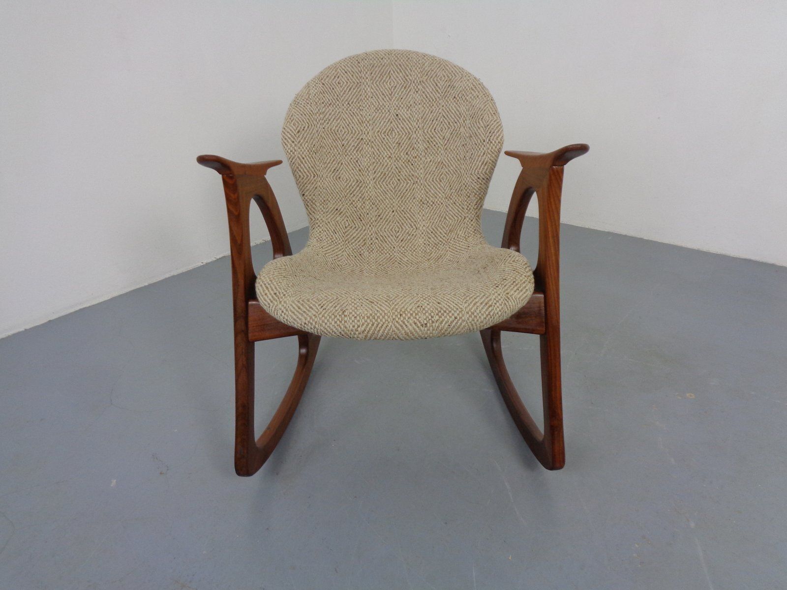 Teak Rocking Chair By Aage Christiansen For Erhardsen & Andersen, Denmark, 1960s photo furniture
