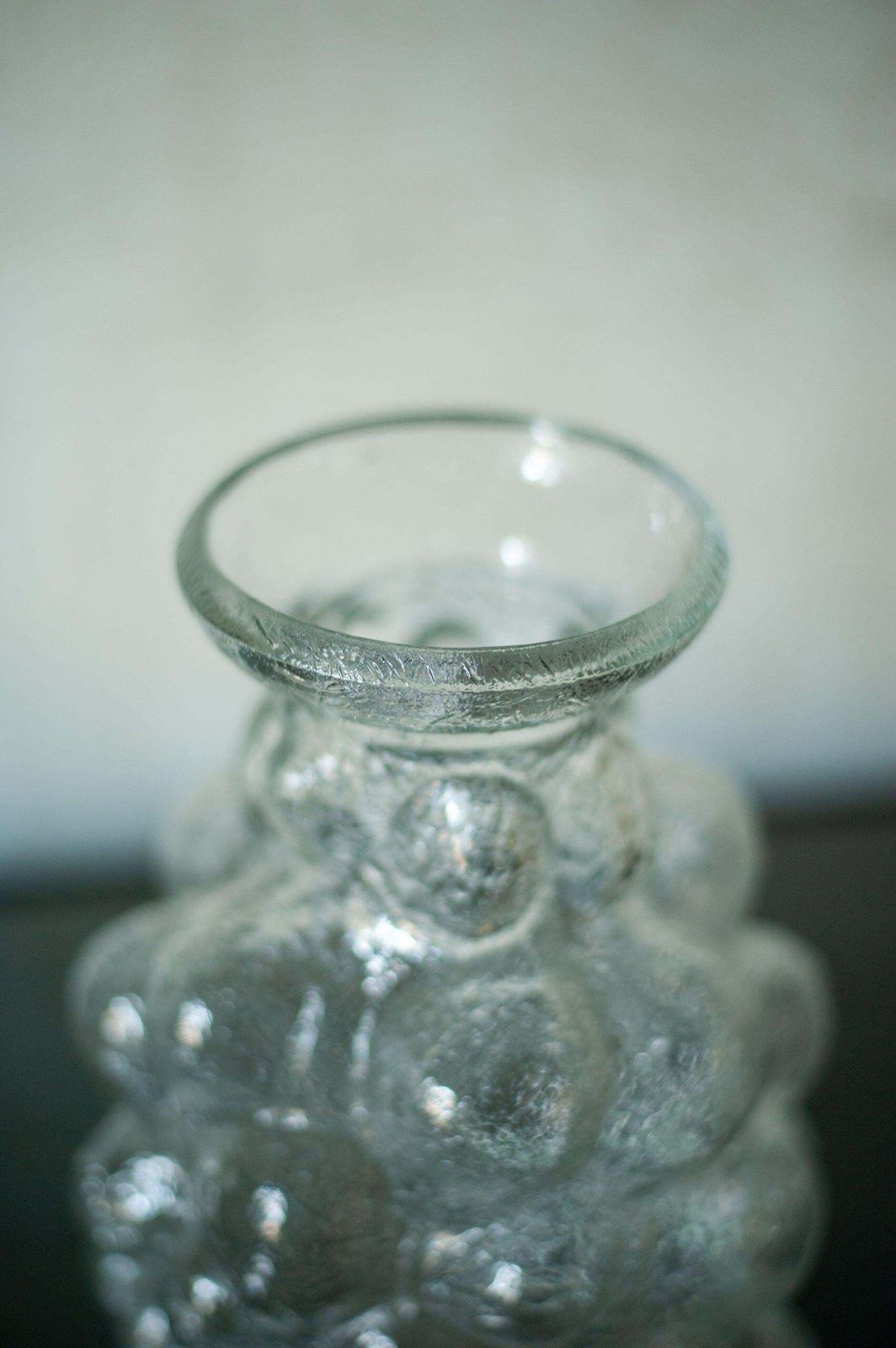 Bubble Glass Vase By Pavel Pánek   1970s photo vinterior
