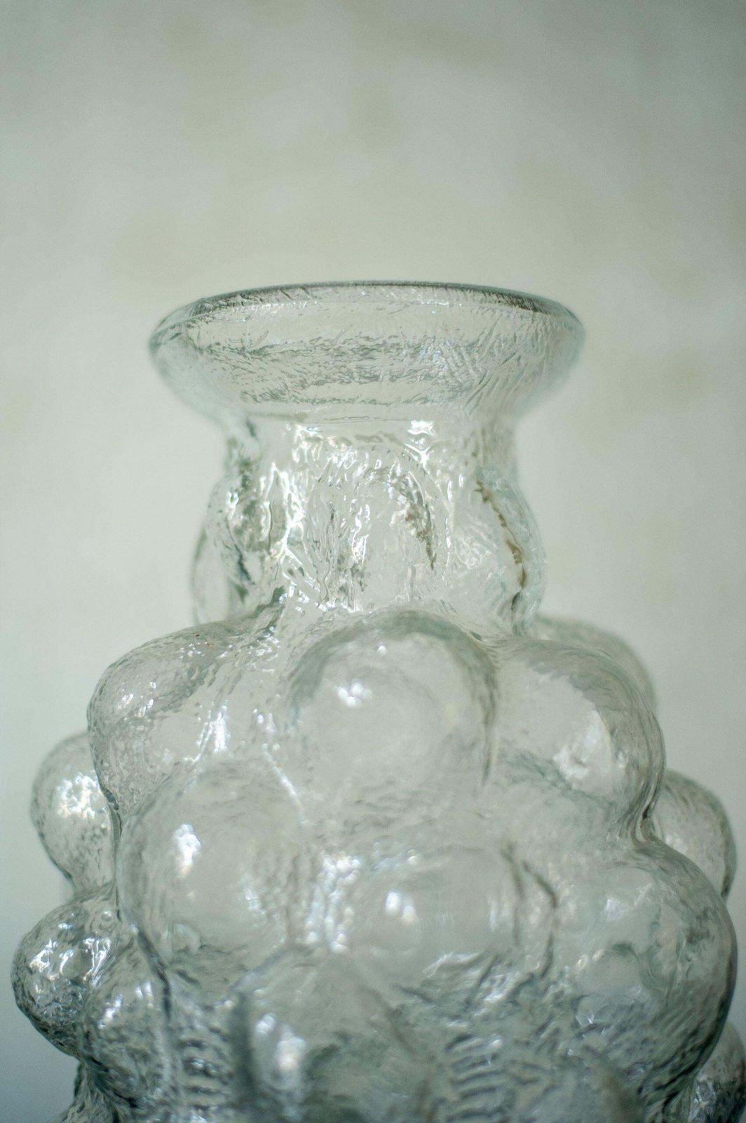 Bubble Glass Vase By Pavel Pánek   1970s photo buy