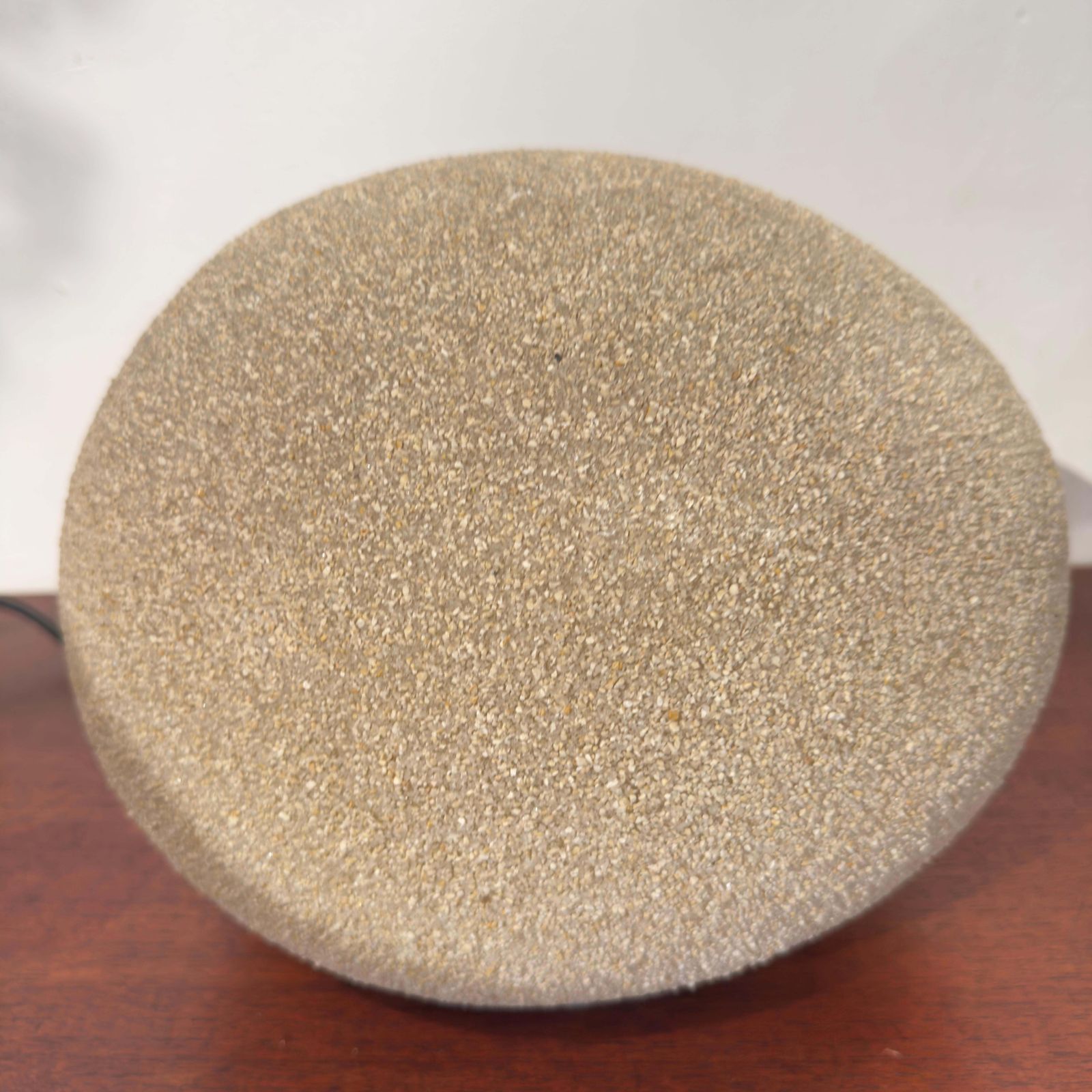 photo for sale Vintage Set Of Two "Moon Rock" Floor Lamps Designed By Andre Cazenave, 1970s