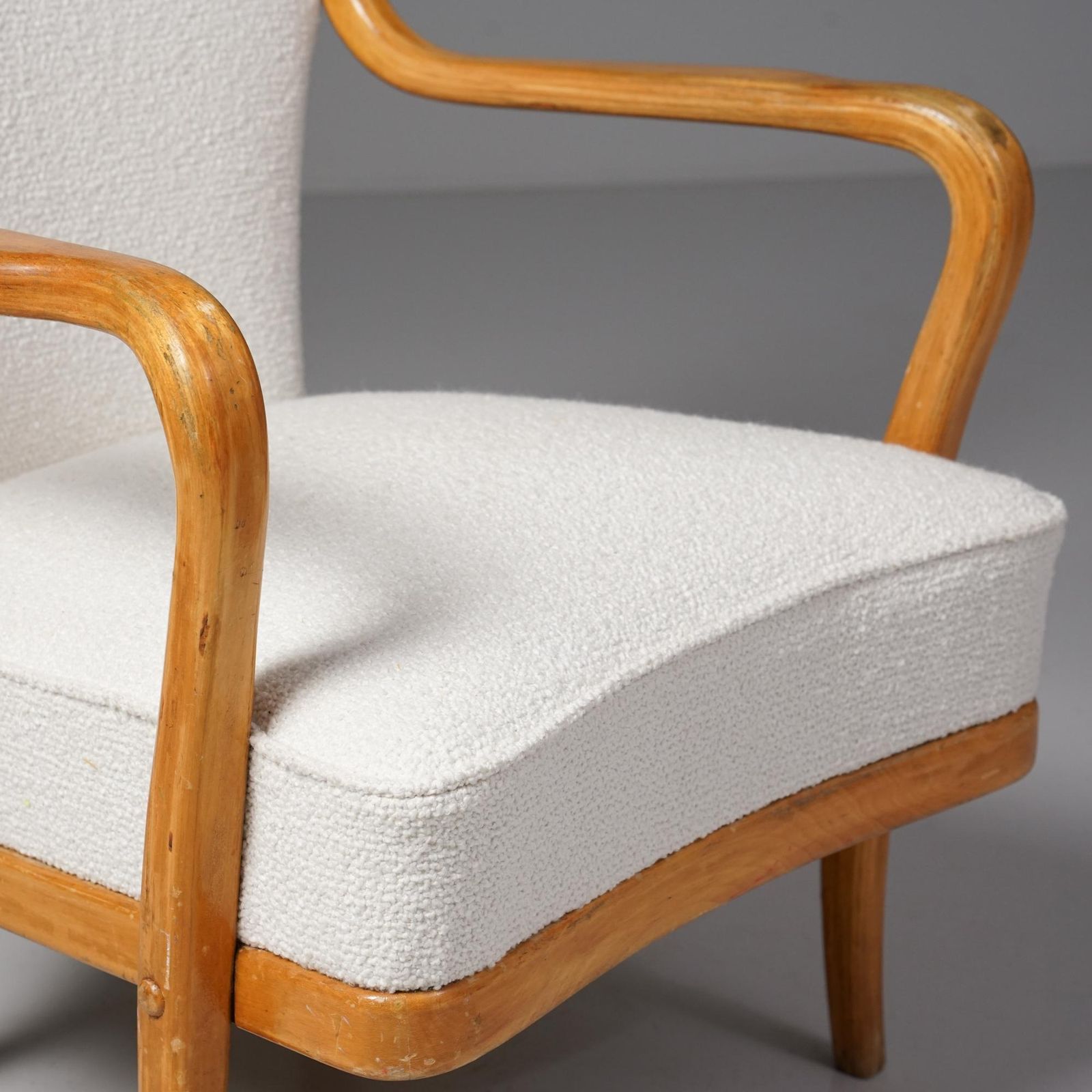 Scandinavian Modern Armchair, Werner West, 1950s photo for sale