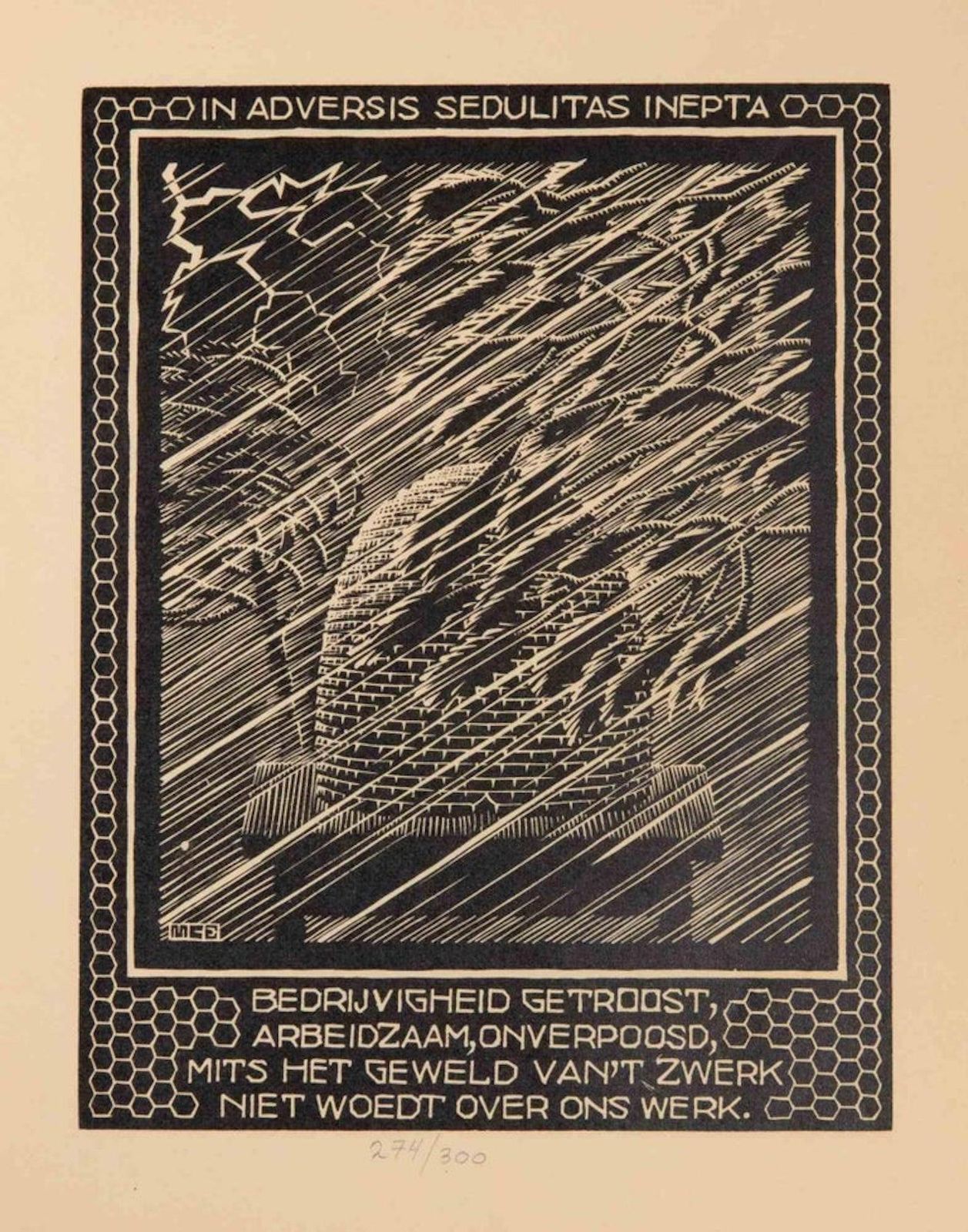 M.C. Escherbundle Of 8 Woodcuts By M.C. Escher1931 photo buy