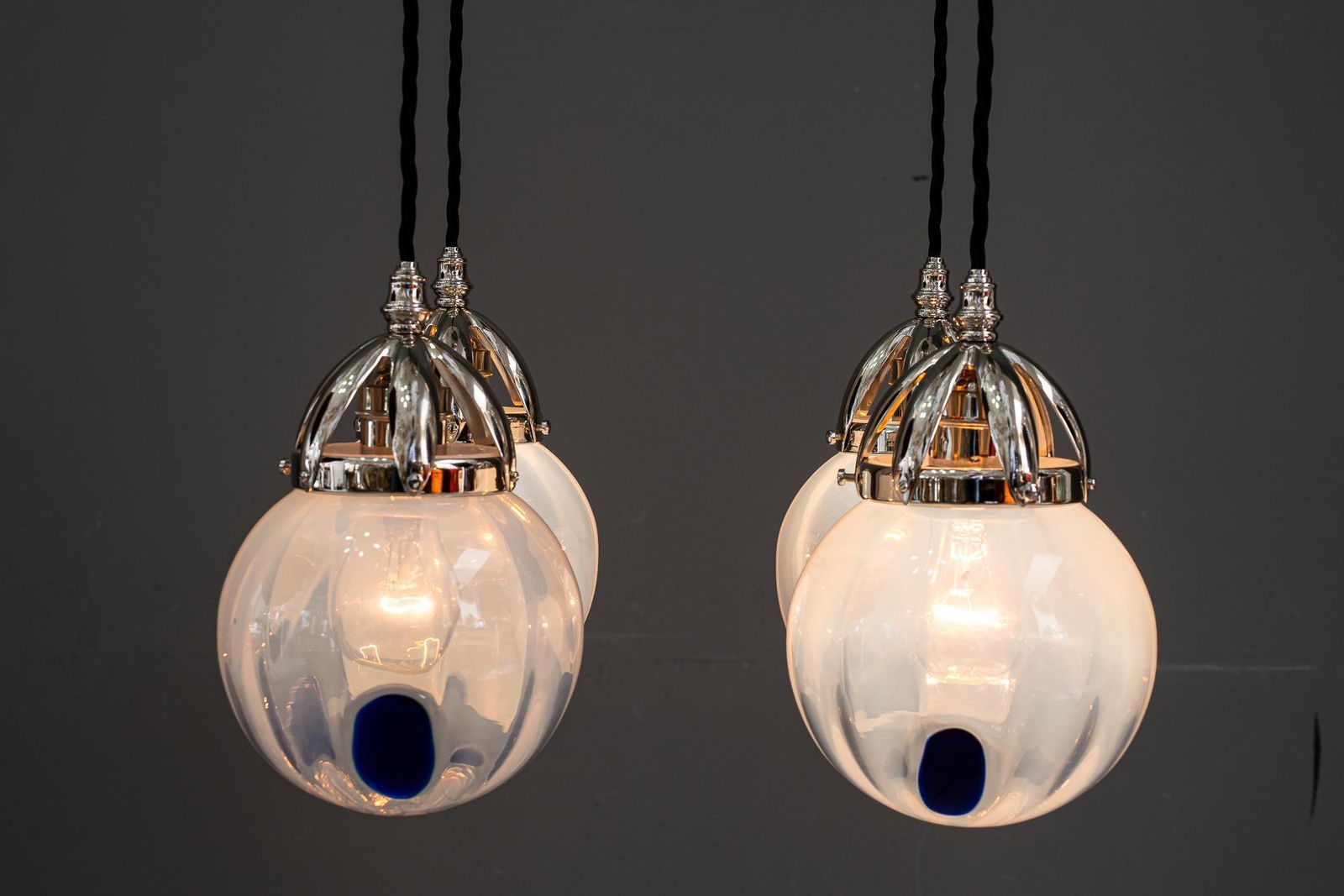 Koloman Moser Attributed To Bakalowits & Sohne "Secession" Chandelier Ca. 1903 photo buy