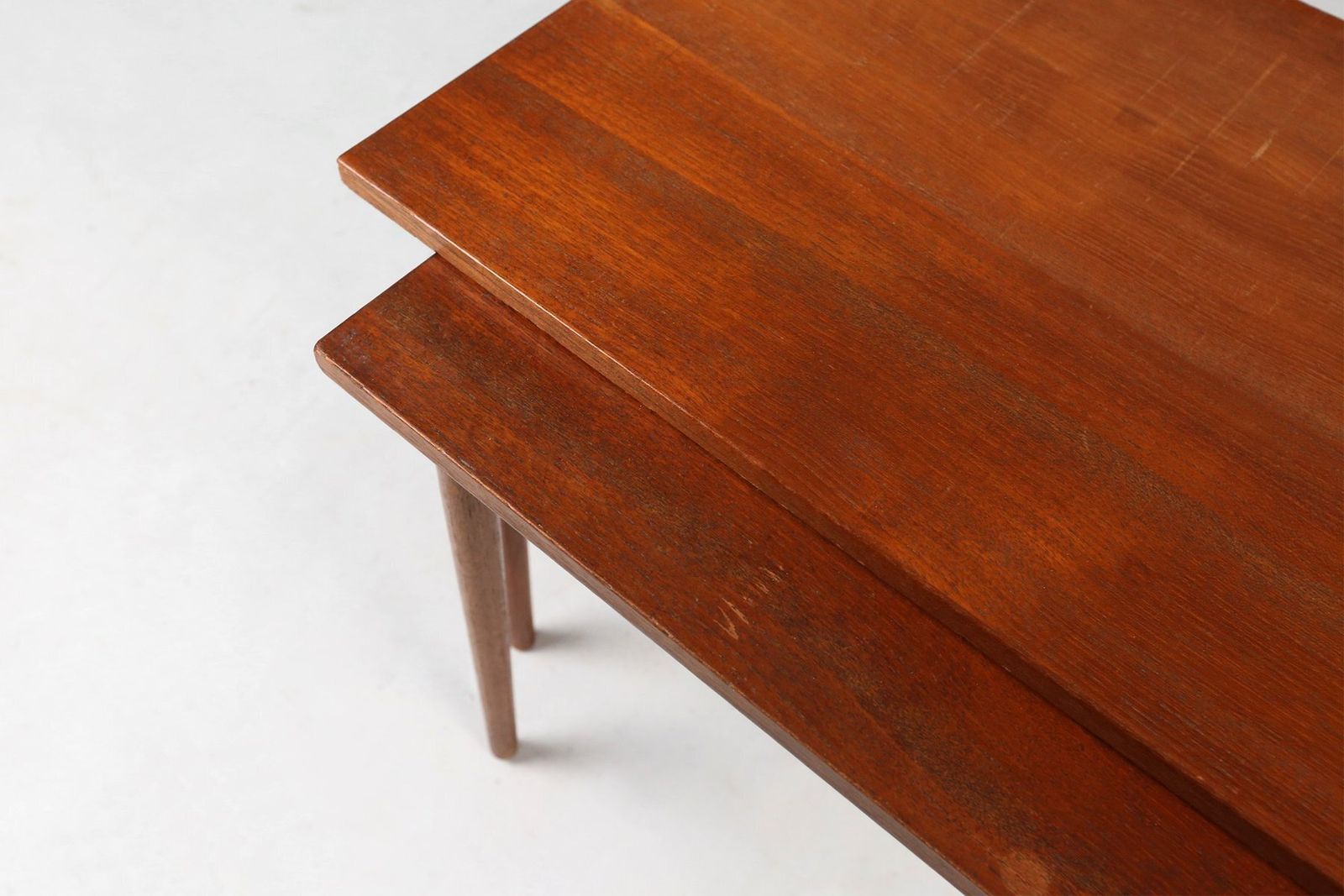 Scandinavian Teak Nesting Tables, Denmark, 1960s, Set Of 3 photo 1350.0