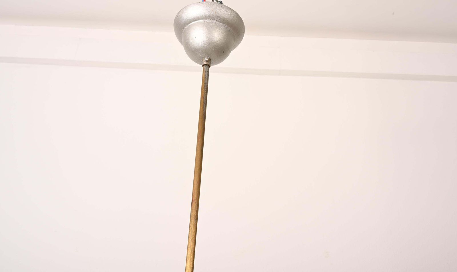 photo buy Large Bauhaus Opaline Glass Pendant By Karl Gustaf Lindesvärd
