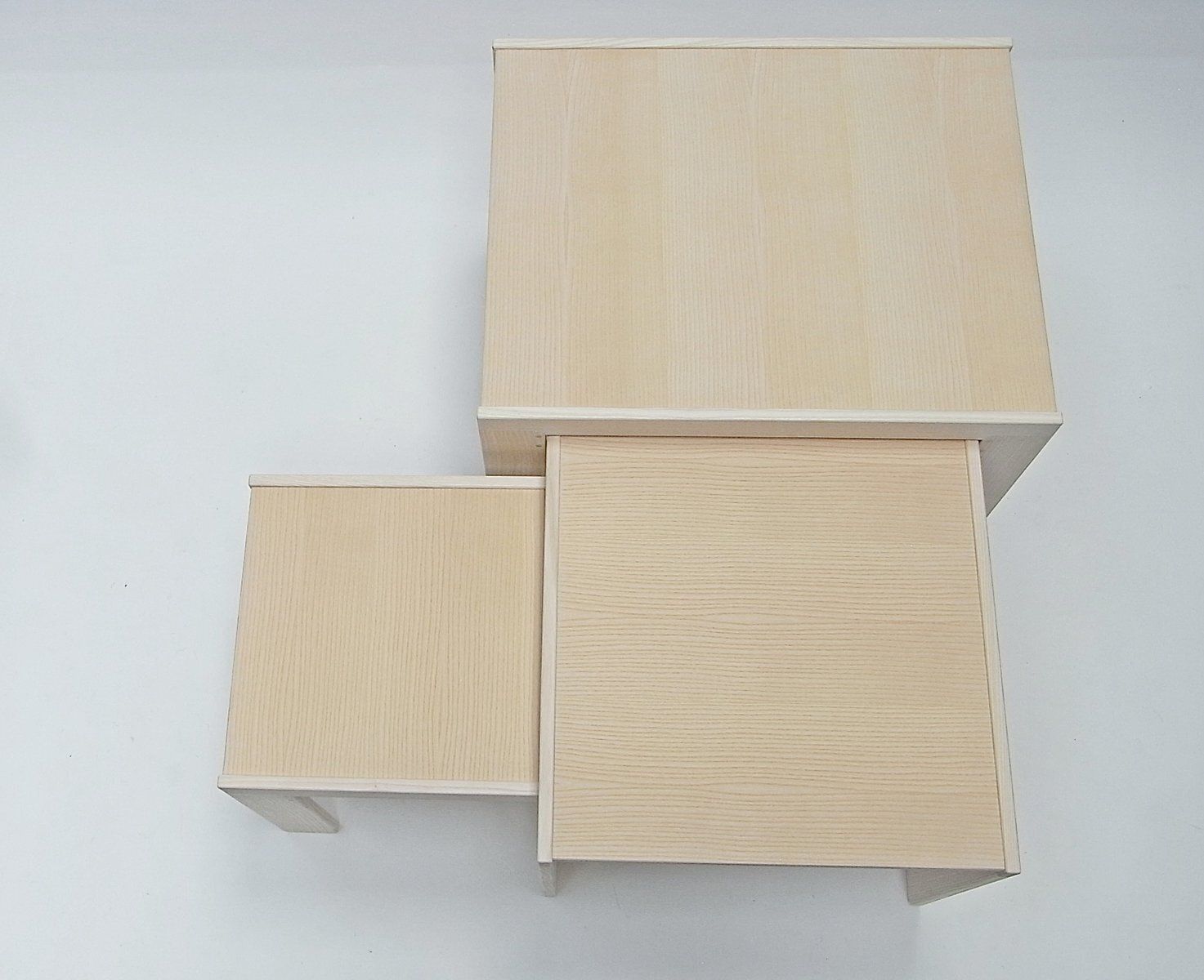 777 Nesting Tables By Afra & Tobia Scarpa For Cassina, 1998, Set Of 3 photo vinterior