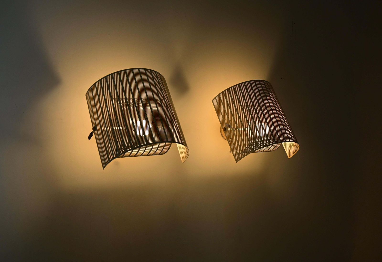 Shogun Wall Lamps By Mario Botta For Artemide, 1980s, Set Of 2 photo for sale