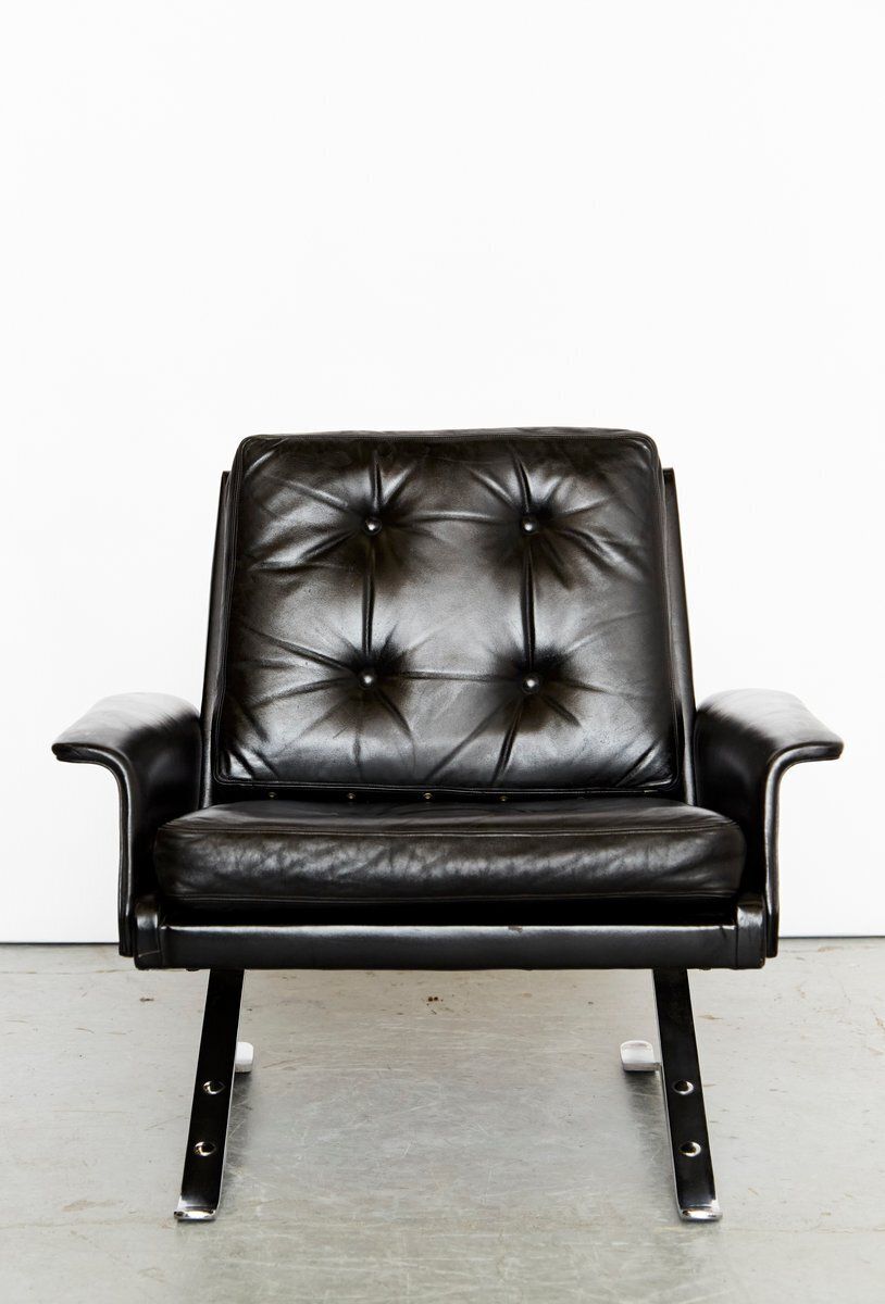 Gliding Chair By Arnold Bode For Federholz Gesellschaft Ohg, 1950s photo vinterior