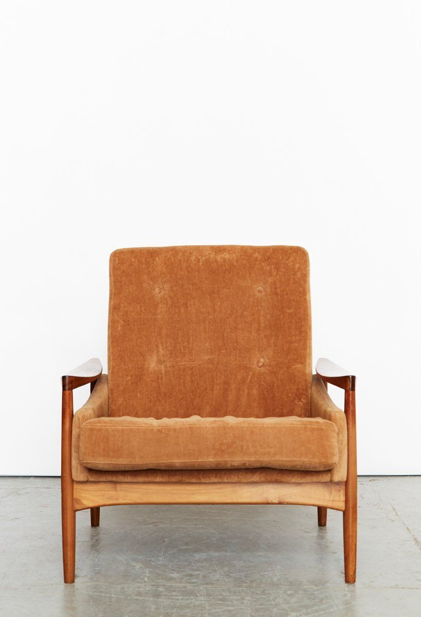 Djursholm Chair By Ib Kofod Larsen For Olof Perssons Fåtöljindustri Ope, 1960s photo furniture