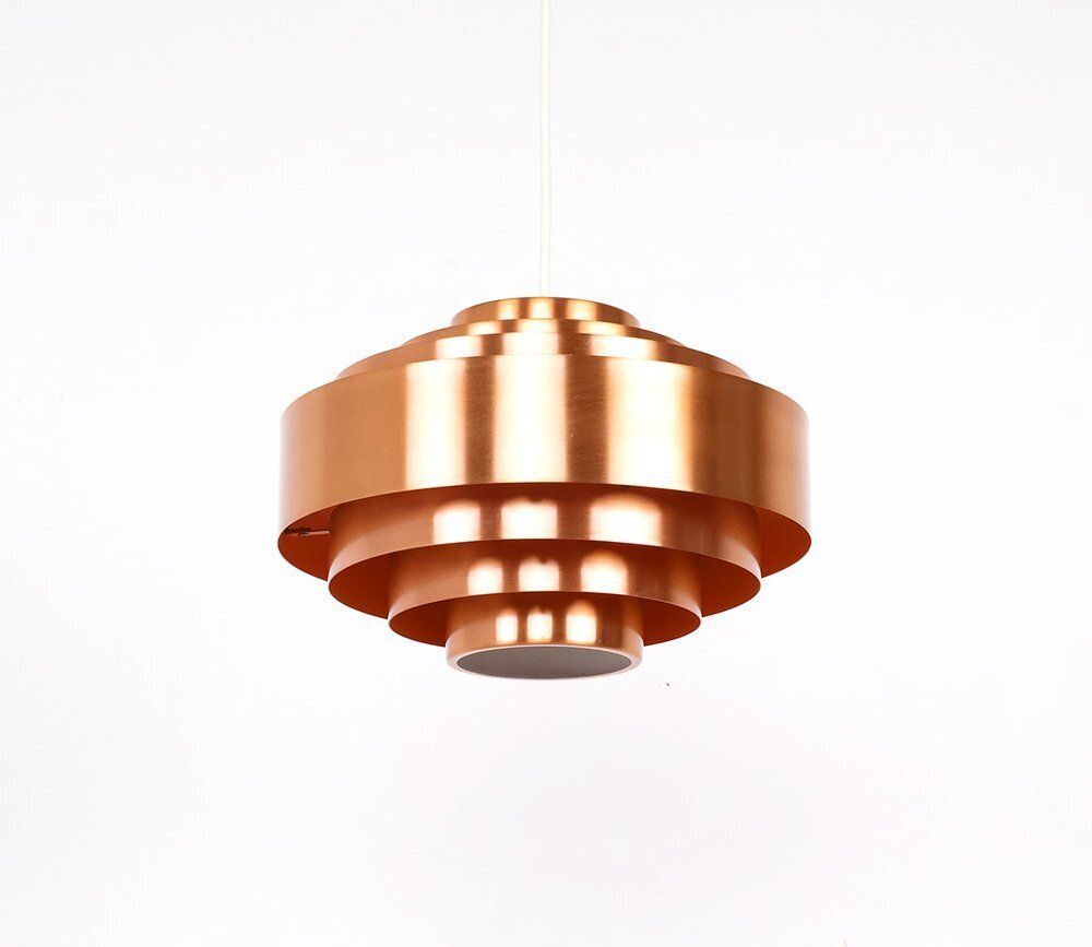 Ultra Pendant Lamp In Copper By Jo Hammerborg For Fog & Mørup, 1960s photo furniture