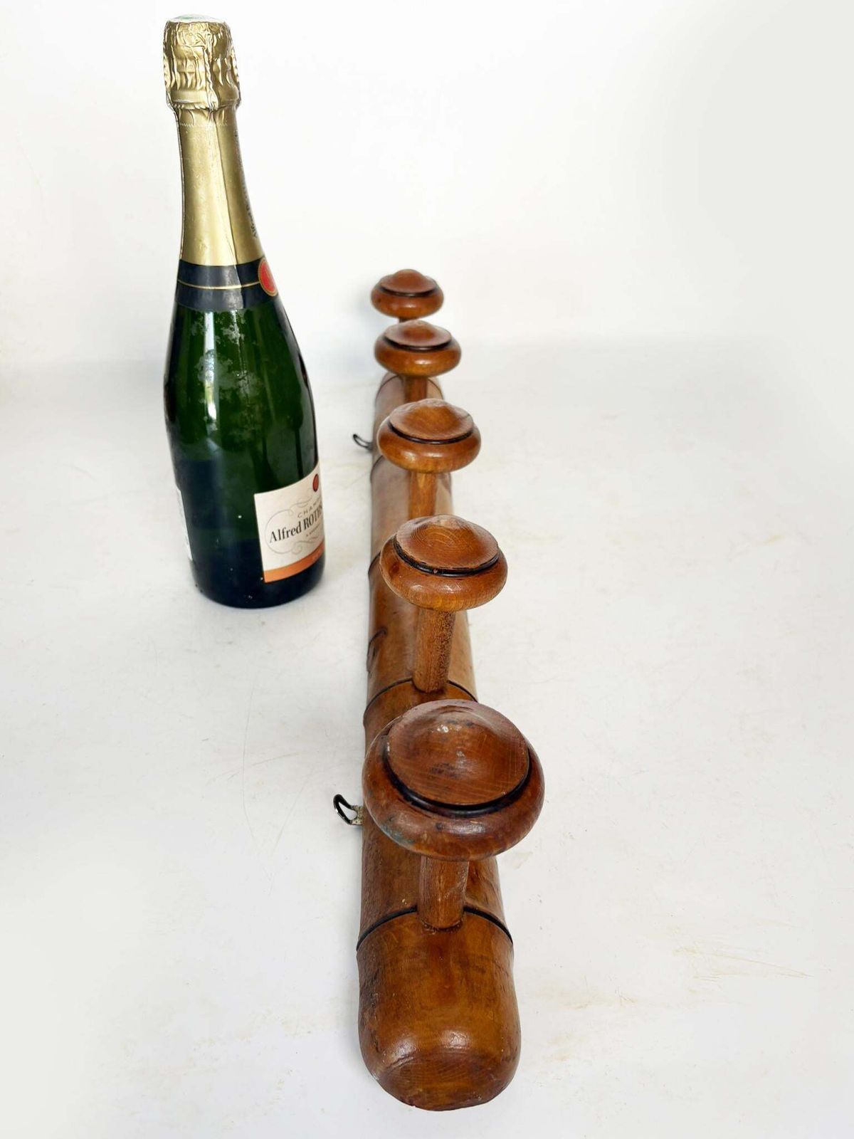 Wooden Coat Rack, France, 1940 photo for sale