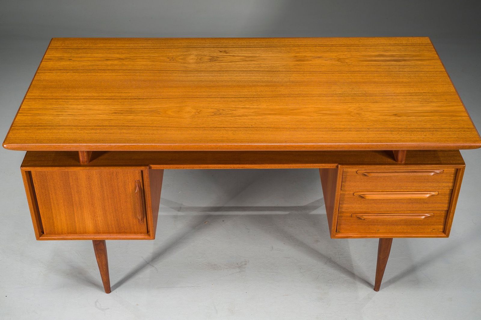 Model Rt200 Desk In Teak By Heinrich Riestenpatt, Germany, 1960s photo buy