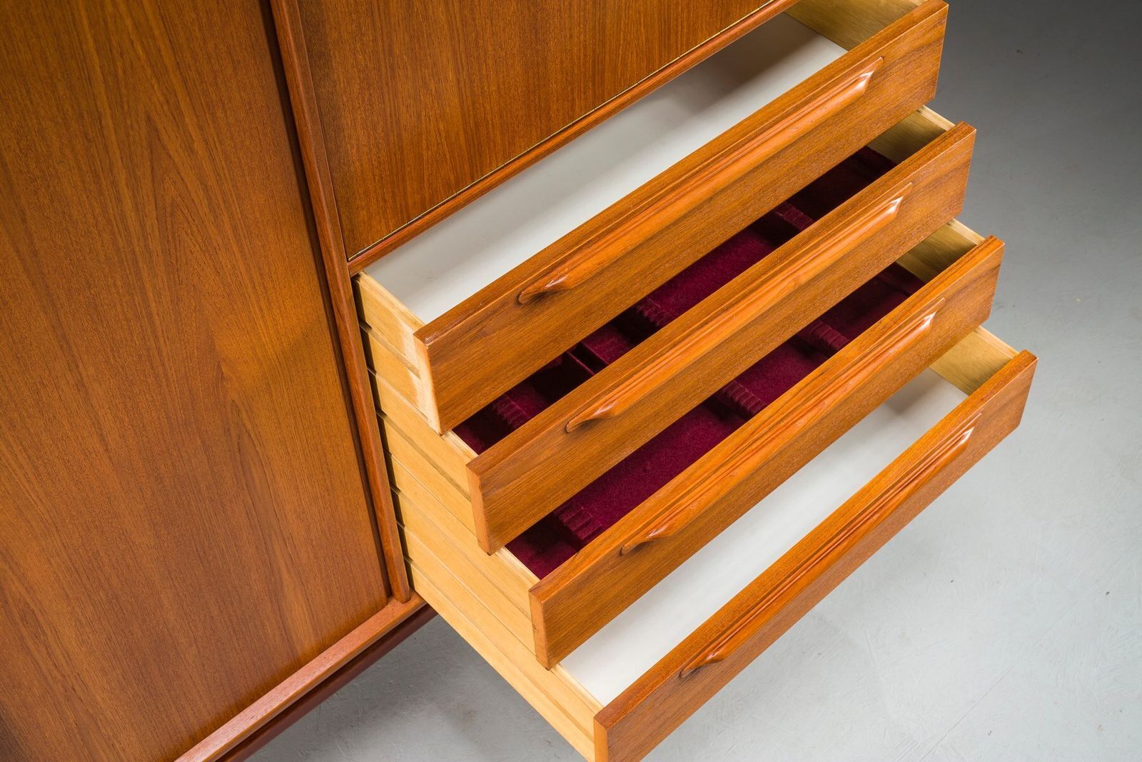 Highboard By Heinrich Riestenpatt For Rt 200 Möbel, Germany, 1960s photo vintage