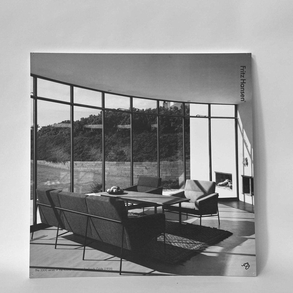 Advertising Panels By Arne Jacobson For Fritz Hansen, 2002, Set Of 9 photo buy