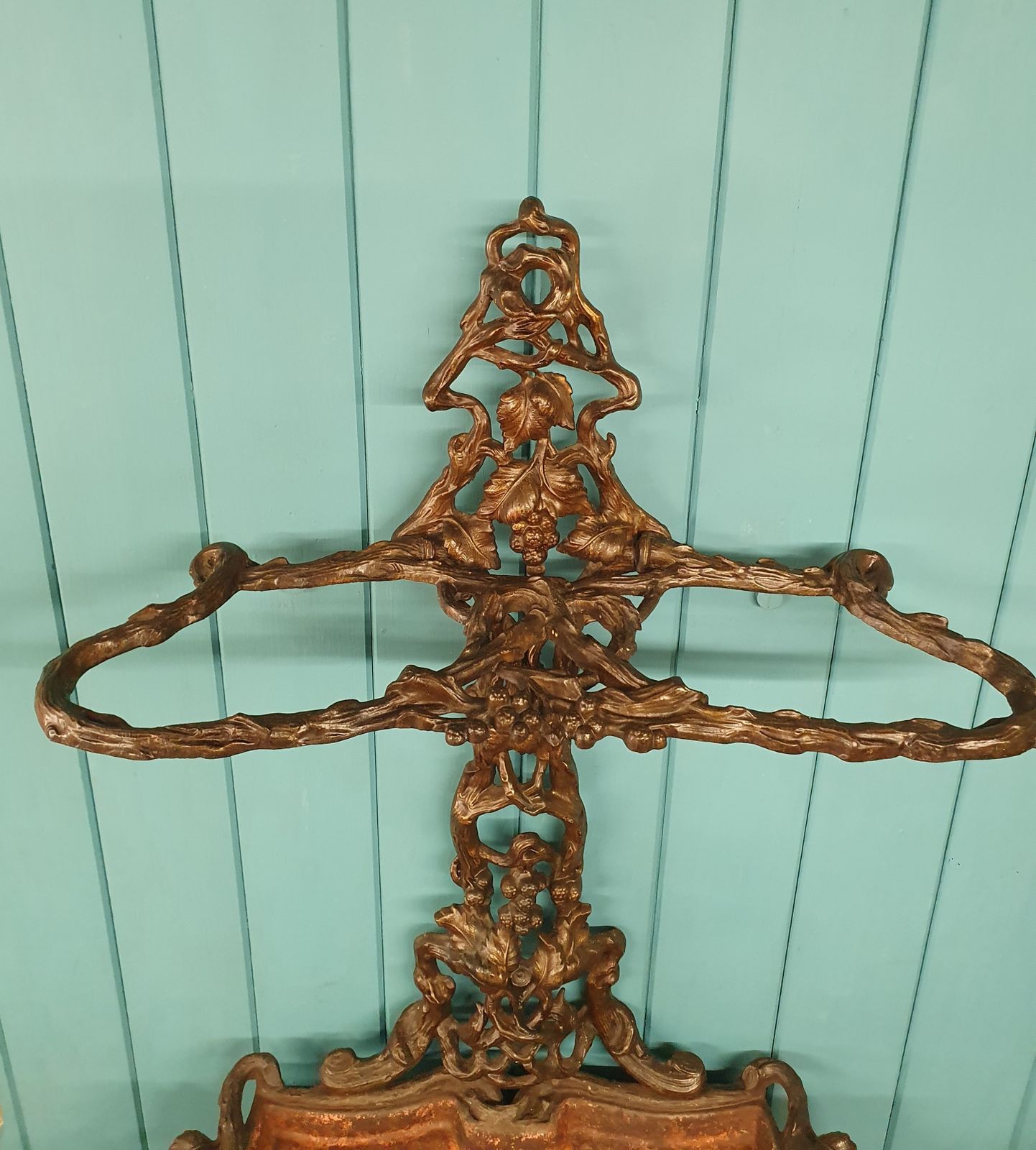 Home Decor A. Kenrick & Sons Cast Iron Stick Stand C.1880 photo