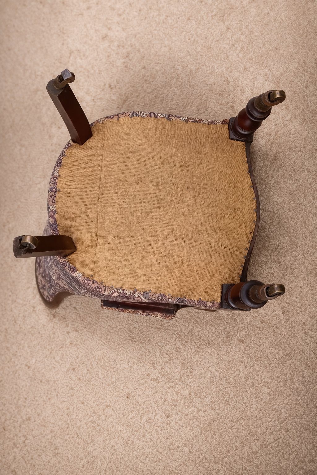 Victorian Mahogany Armchair, Circa 1860 photo Furniture