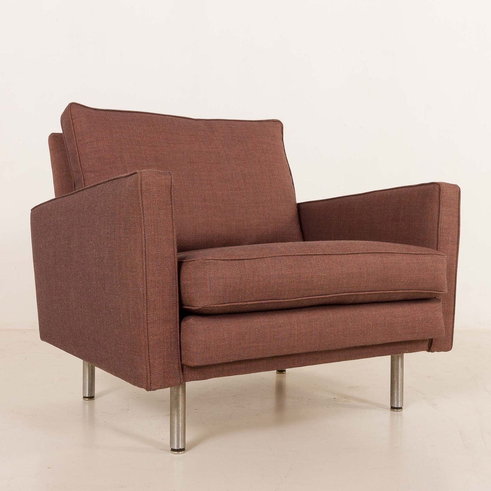 Furniture George Nelson “Loose Cushion” Lounge Chair For Herman Miller, 1960s photo