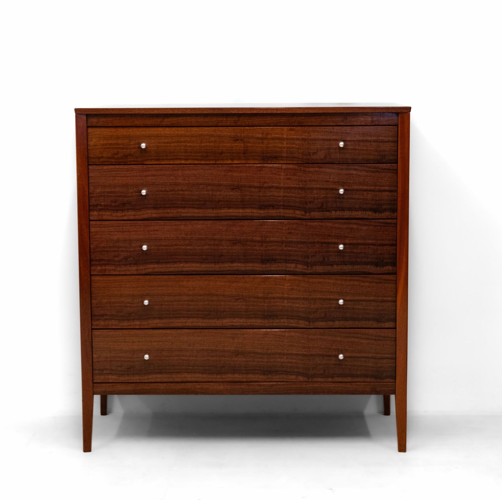 Sleek Gordon Russell Chest Of Drawers In Indian Laurel Mid Century Circa 1960 photo buy