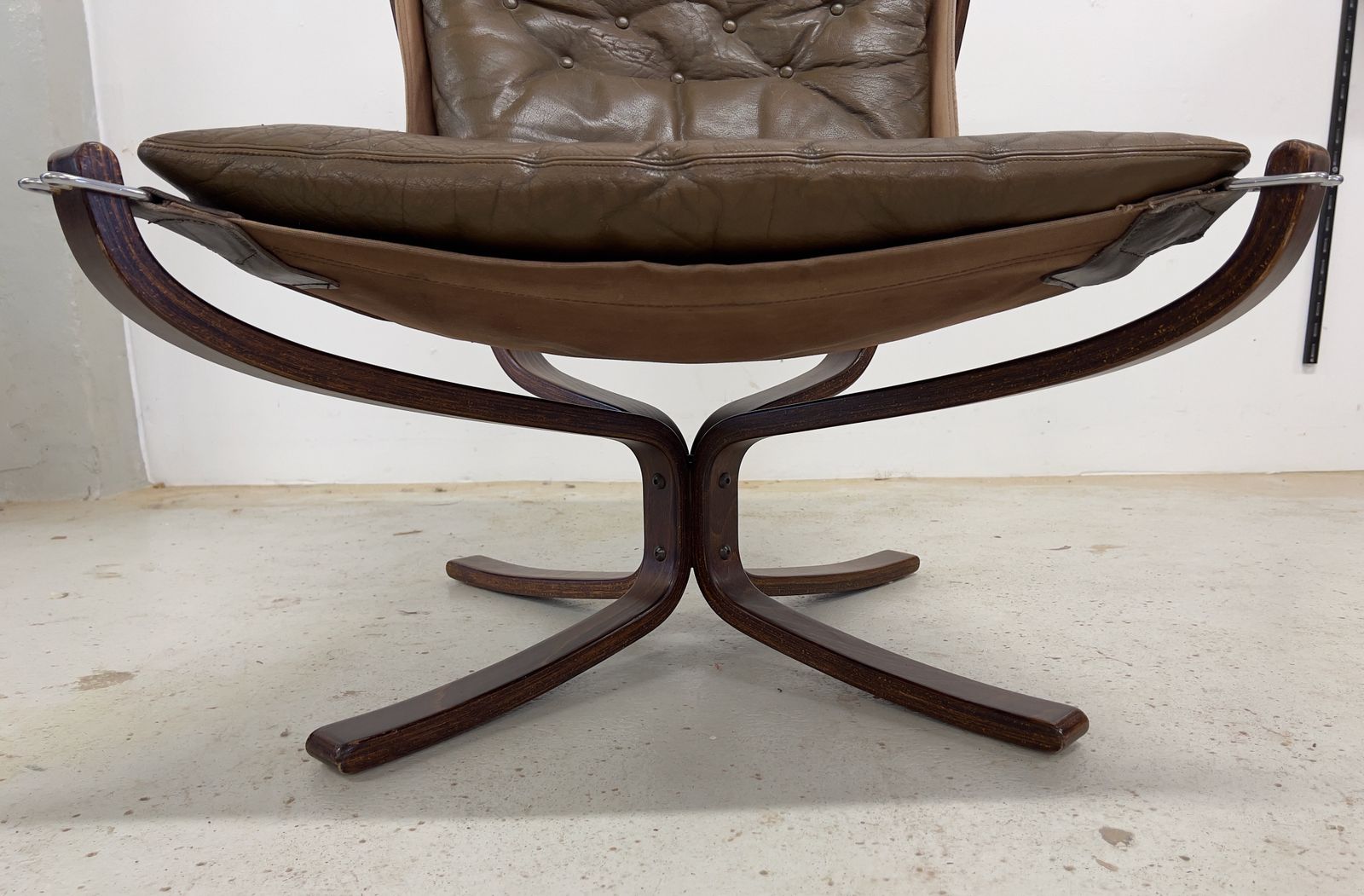 photo vinterior Falcon Chair Designed By Sigurd Ressel For Vatne Møbler, Norway, 1970s.