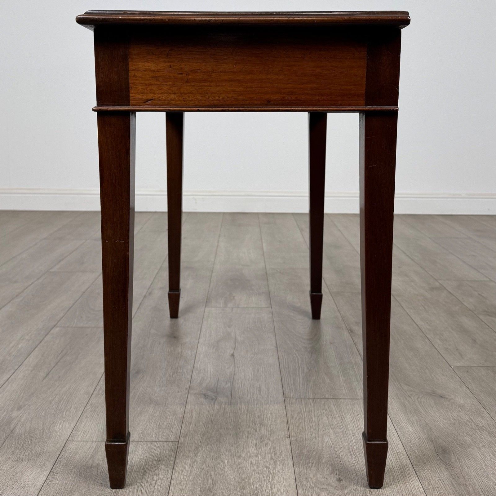 Antique 19th Century Georgian Style Writing Table In Mahogany ( Af 5367 ) photo for sale