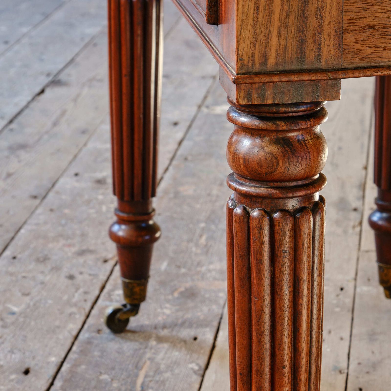 Early 19th Century Mahogany Console photo vintage