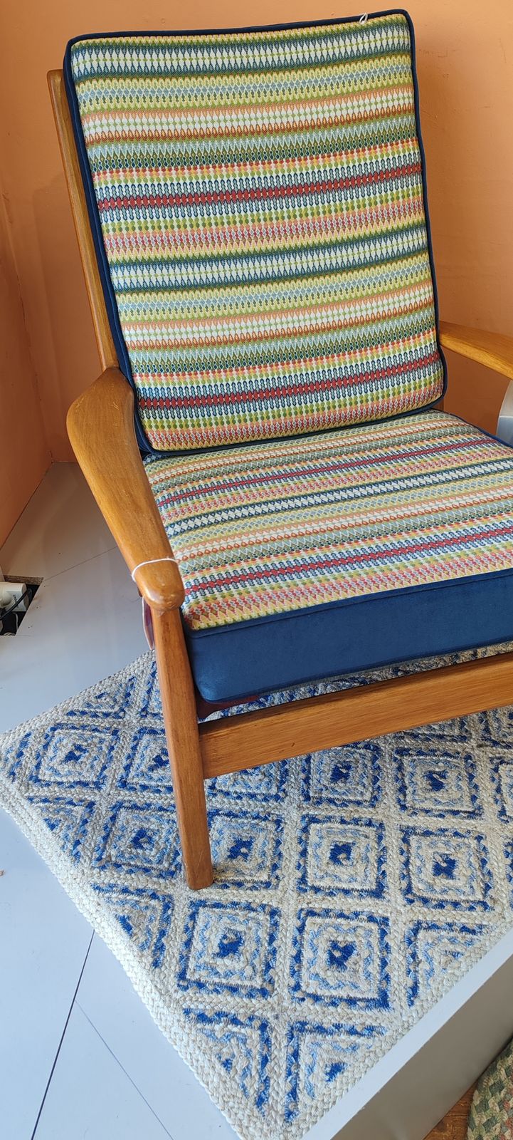 Cintique Mid Century Fireside Lounge Chair photo furniture