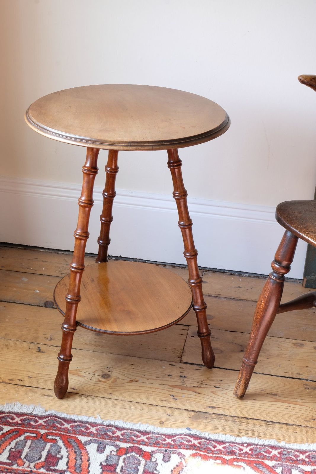 photo vinterior William Gerrard ‘Gypsy’ Cricket Table – Two Tone Mahogany, Hampshire, C.1870–1895