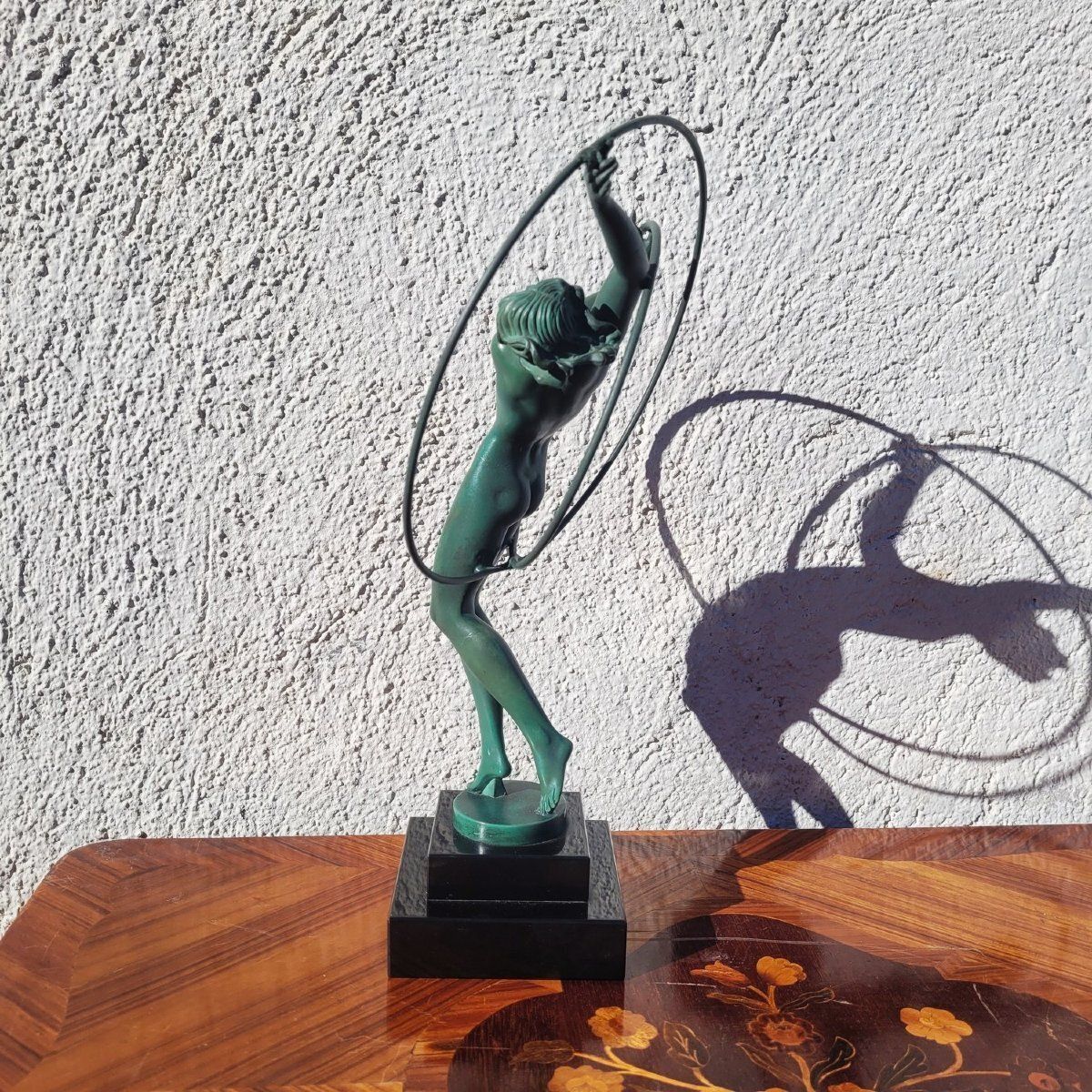 Illusion, Sculpture After Fayral   Max Le Verrier, Art Deco, 20th Century photo for sale