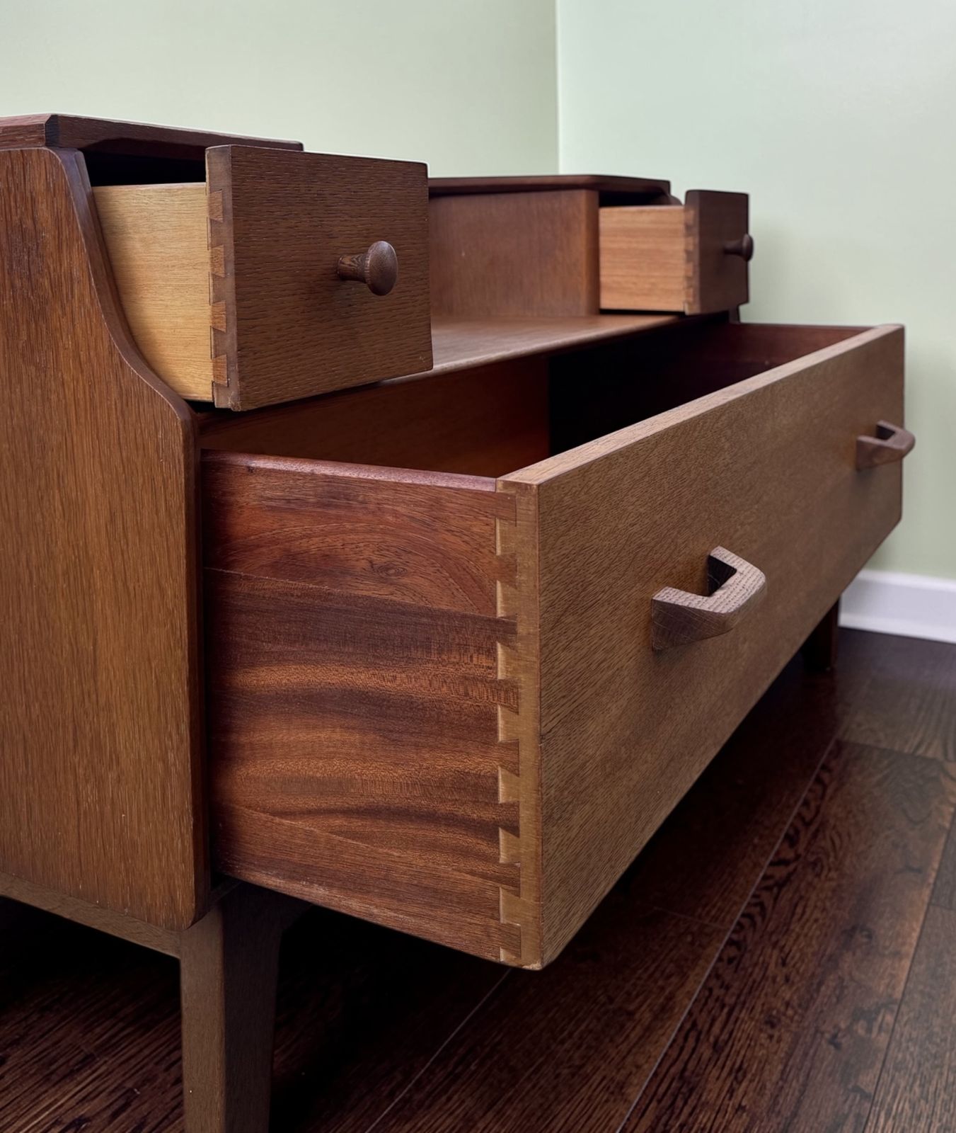 Mid Century 1950s Oak Dressing Table By E Gomme G Plan photo vinterior
