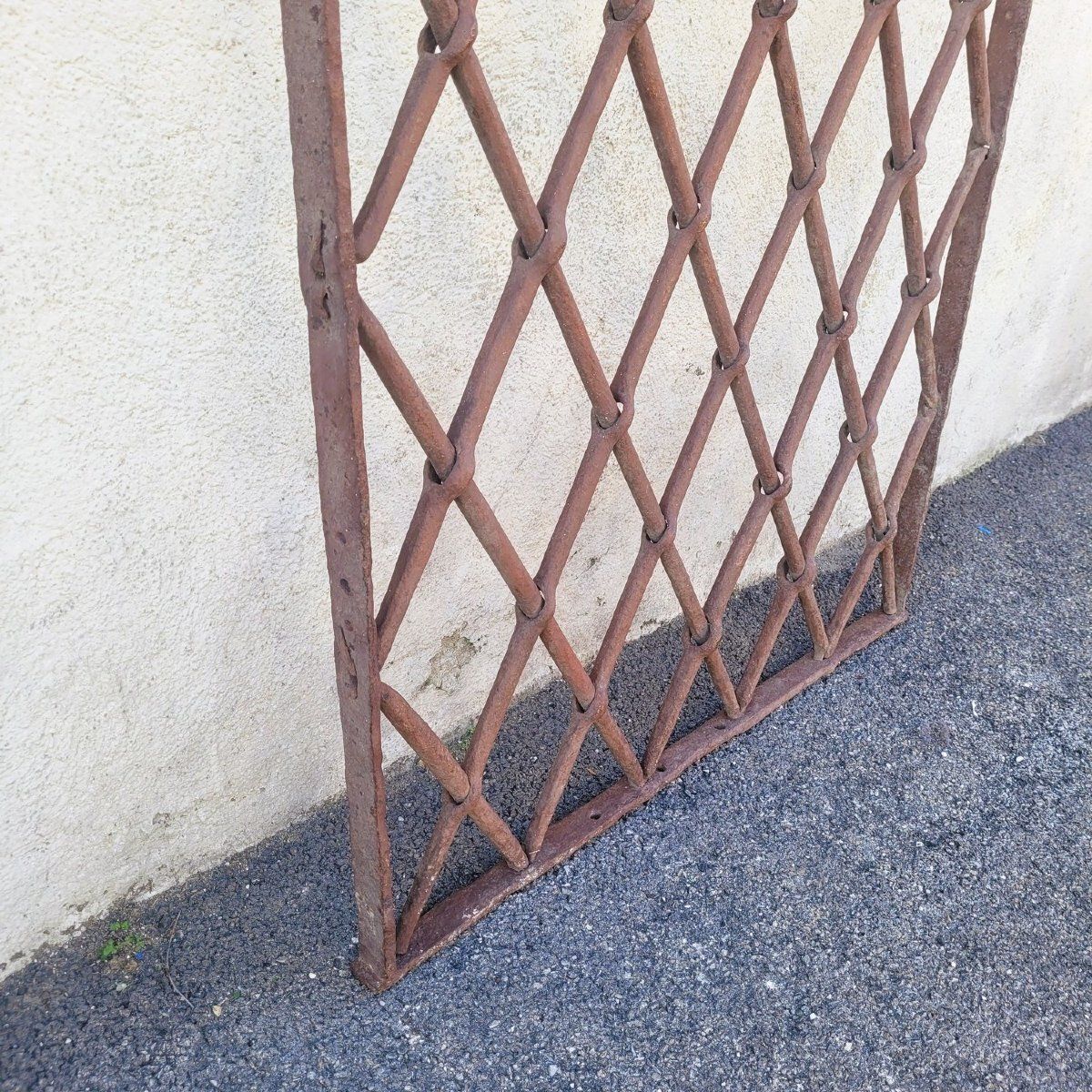 Home Fixtures Large Wrought Iron Gate, H174 X 88cm, 16th/17th Century photo