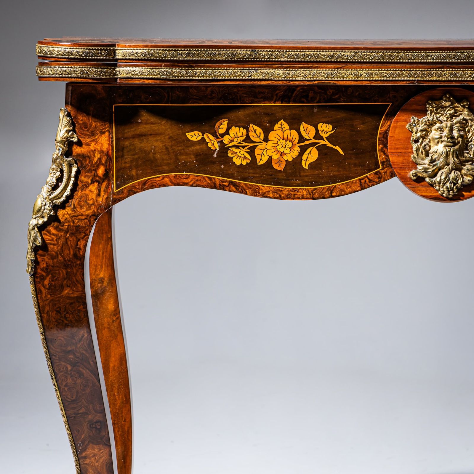 Napoleon III Games Table, France, Late 19th Century photo for sale