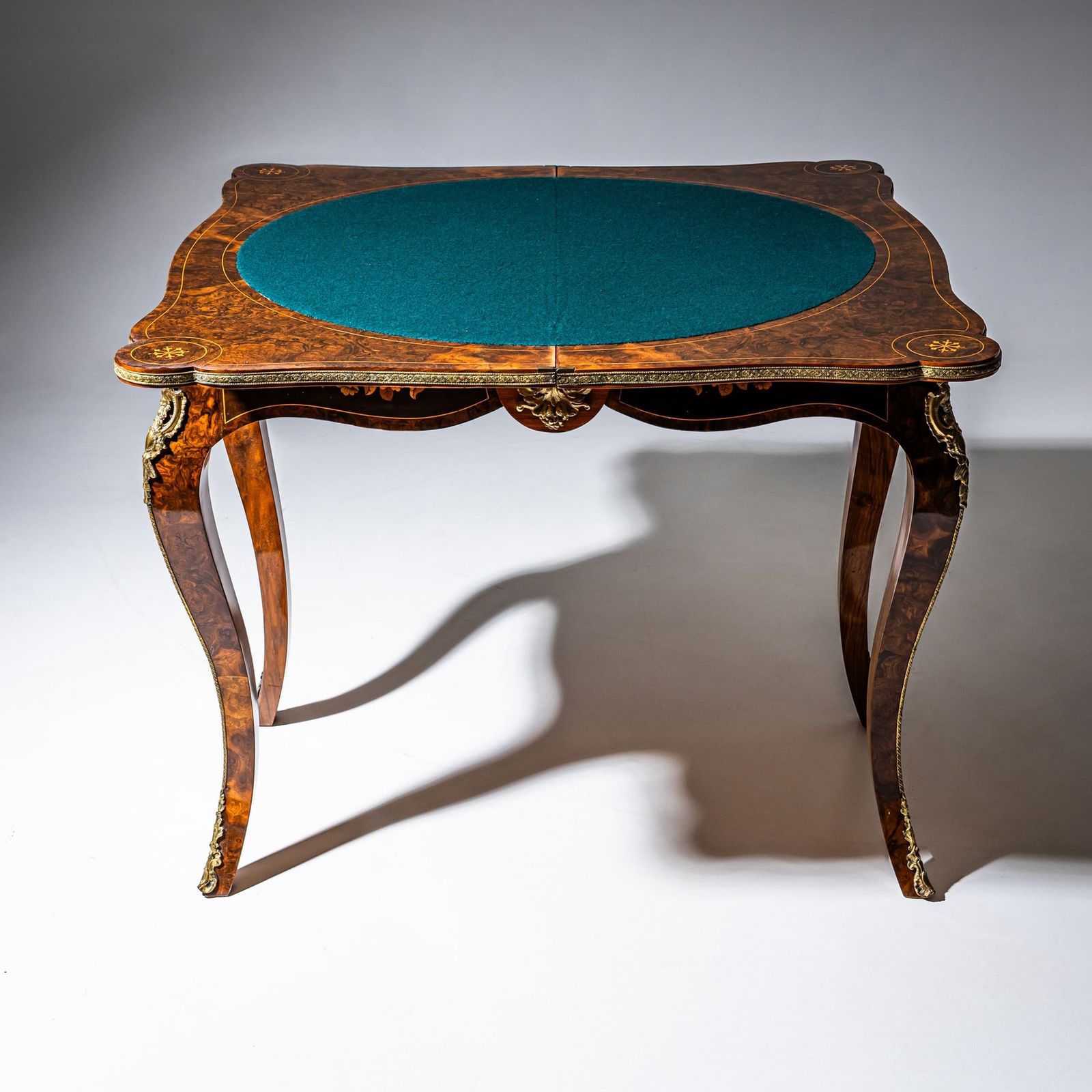 Napoleon III Games Table, France, Late 19th Century photo vinterior