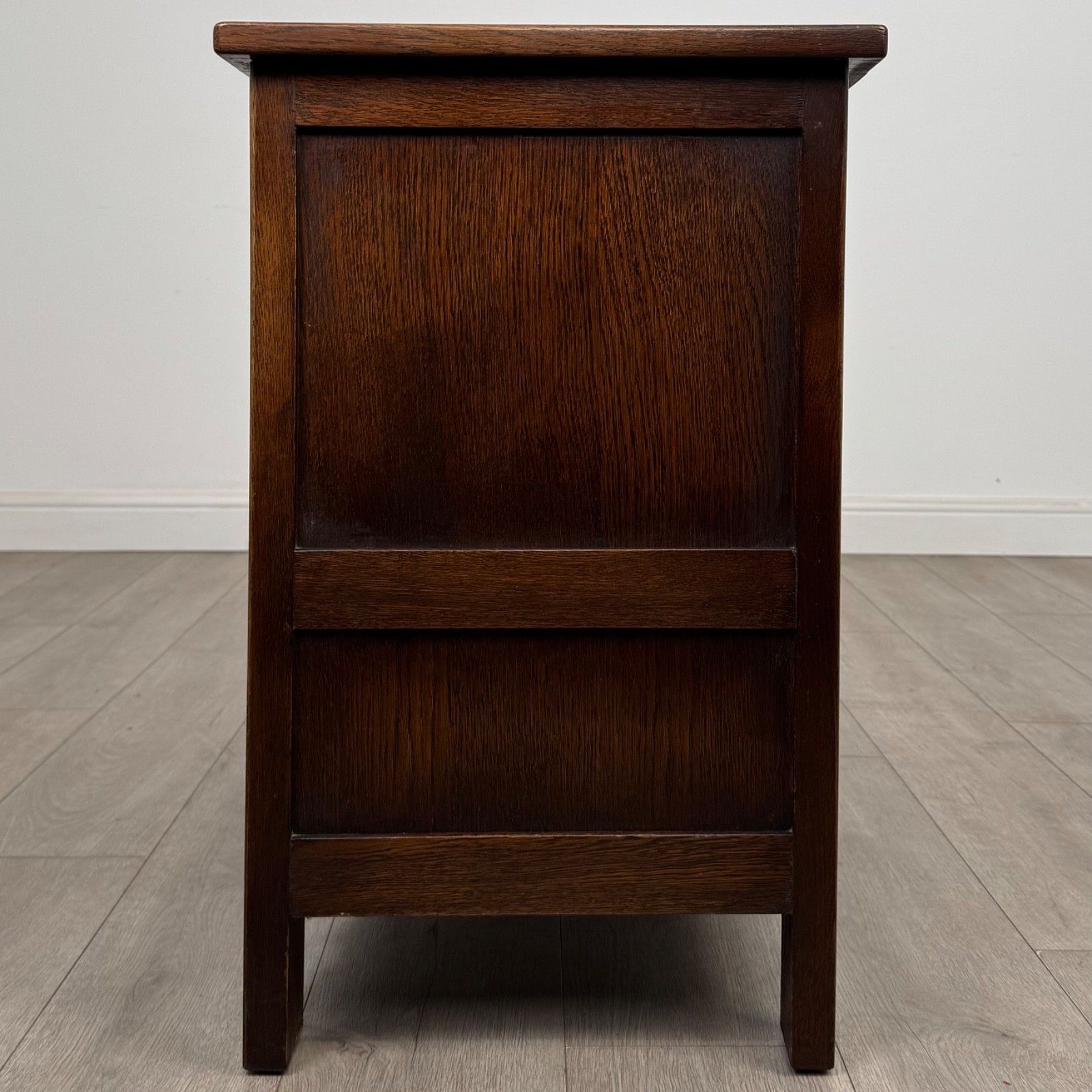 Antique 20th Century Linenfold Mule Chest In Oak ( Af 5354 ) photo for sale