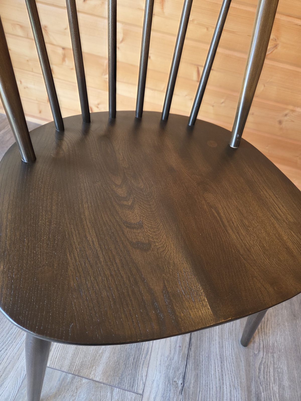 photo for sale 3 Ercol Mid Century Windsor Elm Dining Chairs