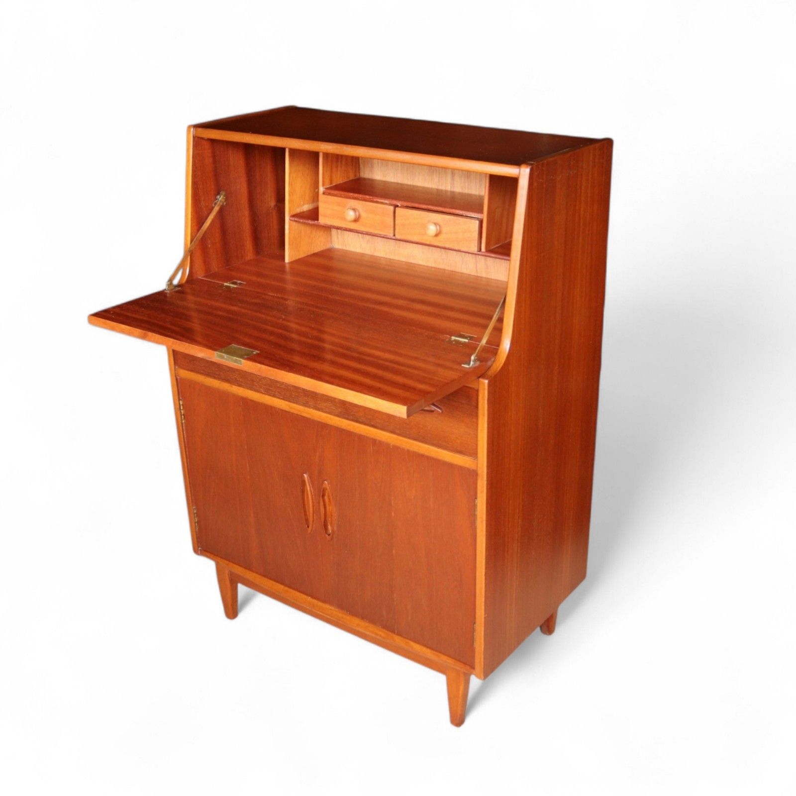 Mid Century Jentique Teak Writing Bureau 1960s photo furniture