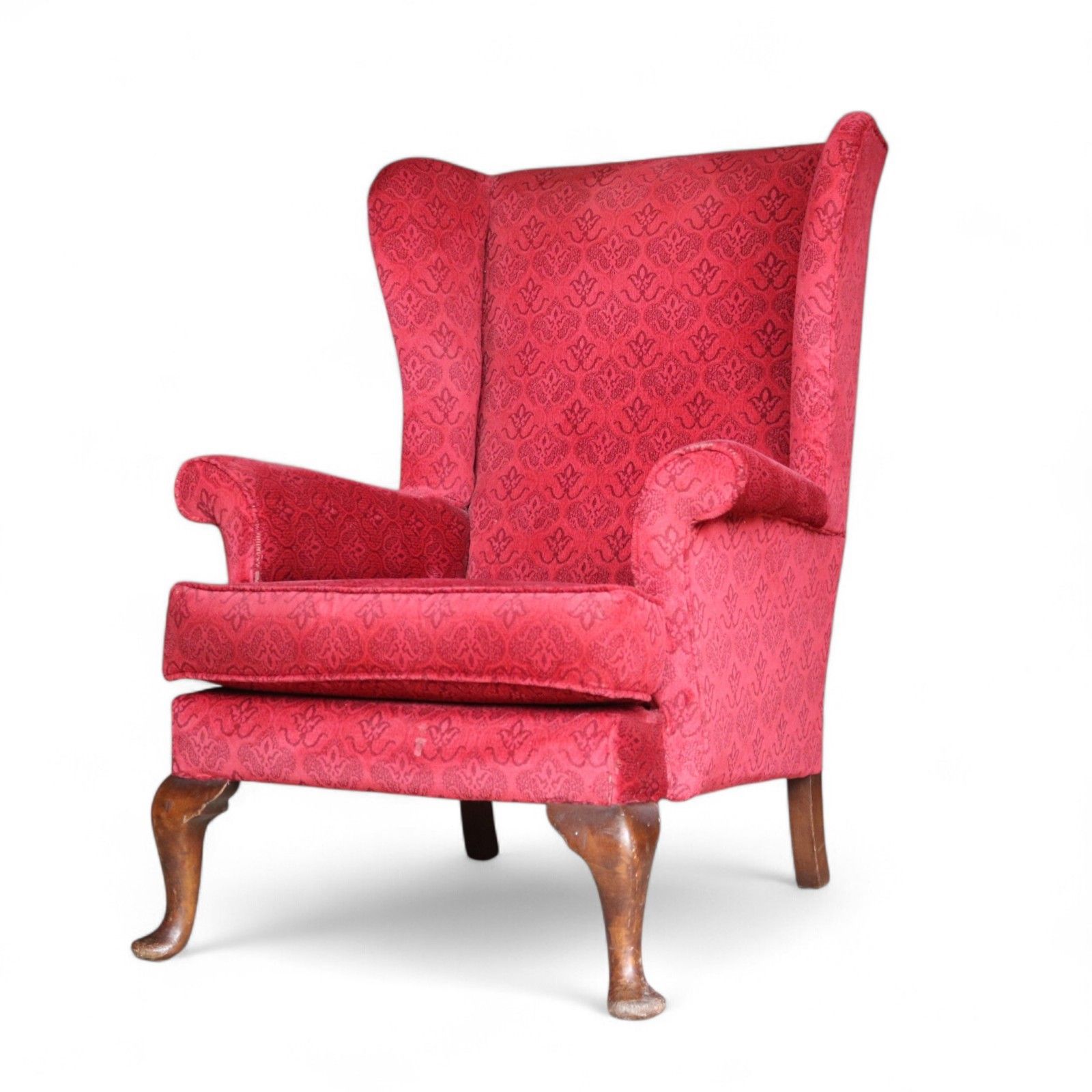 photo vinterior Vintage Parker Knoll Pk 720 Wing Back Fireside Armchair